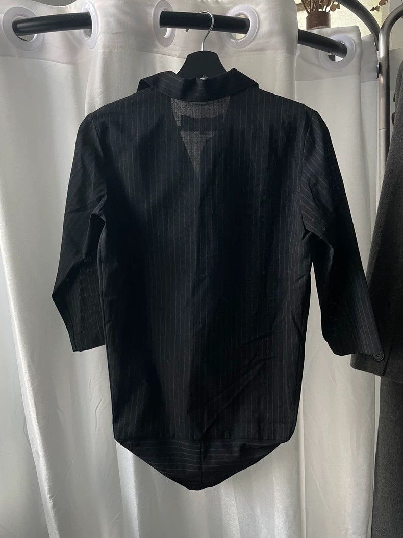 Comme des Garcons comme des garçons Antique Wool Stripe Retro Shirt Size M / US 6-8 / IT 42-44 - 2 Thumbnail