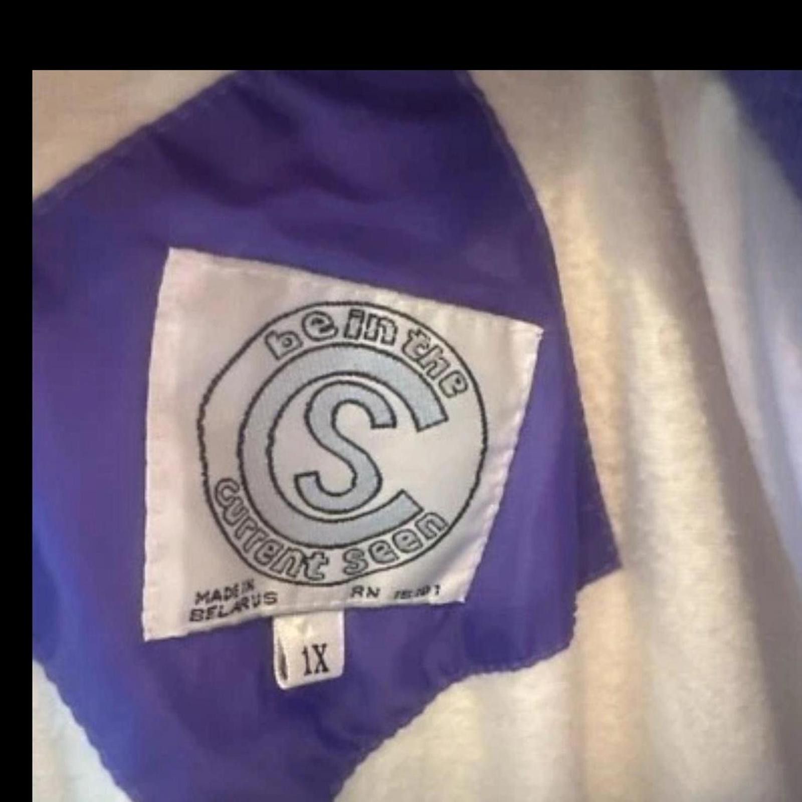 Other Purple vintage 80s puffer jacket jacket Size XL / US 12-14 / IT 48-50 - 3 Thumbnail