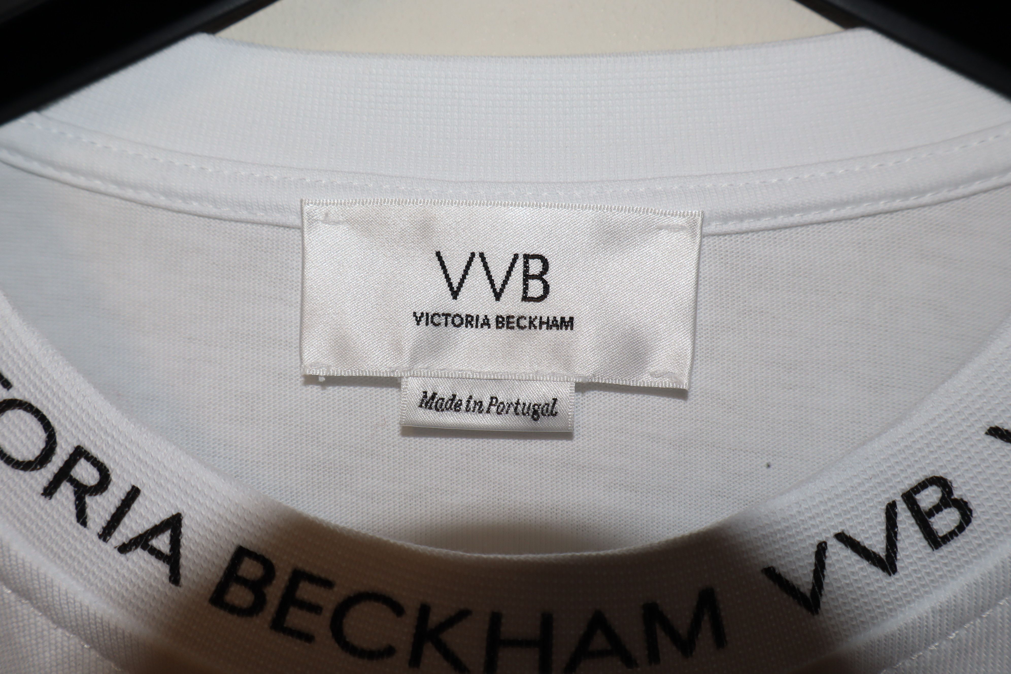 Victoria Beckham Logo collar print t-shirt Size M / US 6-8 / IT 42-44 - 3 Thumbnail