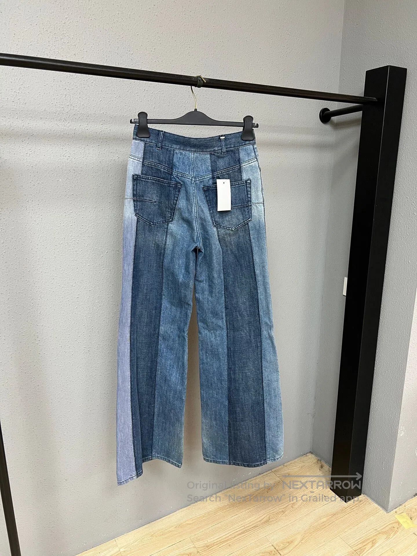 Dior Dior Color-Block Flared Jeans Size 38. Size 37" - 2 Thumbnail