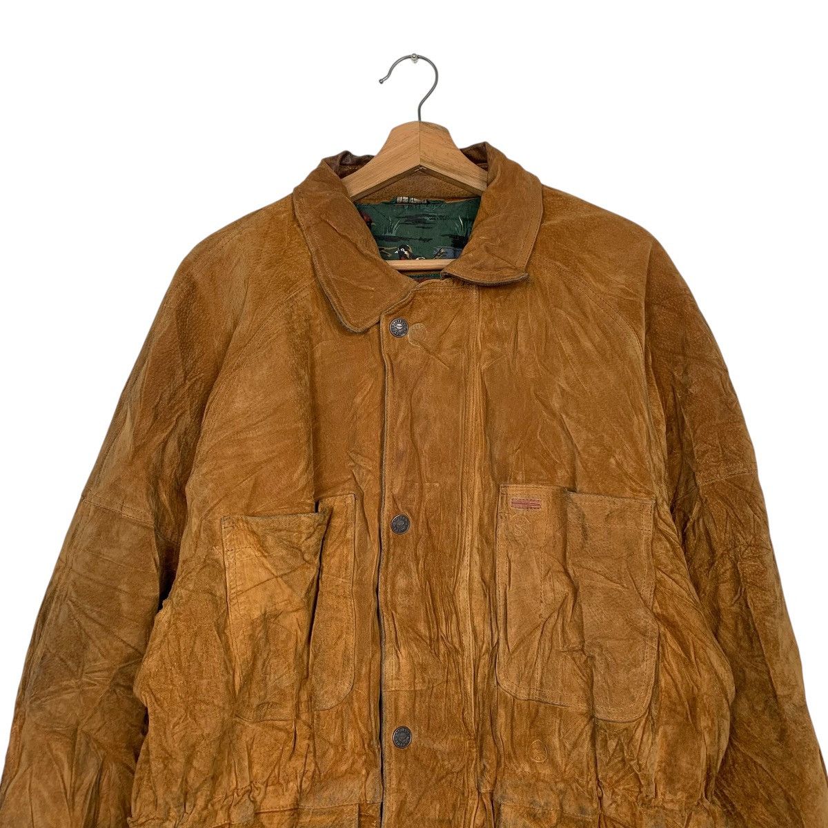 Japanese Brand Japanese Brand Field Stream Multipocket Leather Jacket Size US L / EU 52-54 / 3 - 2 Thumbnail