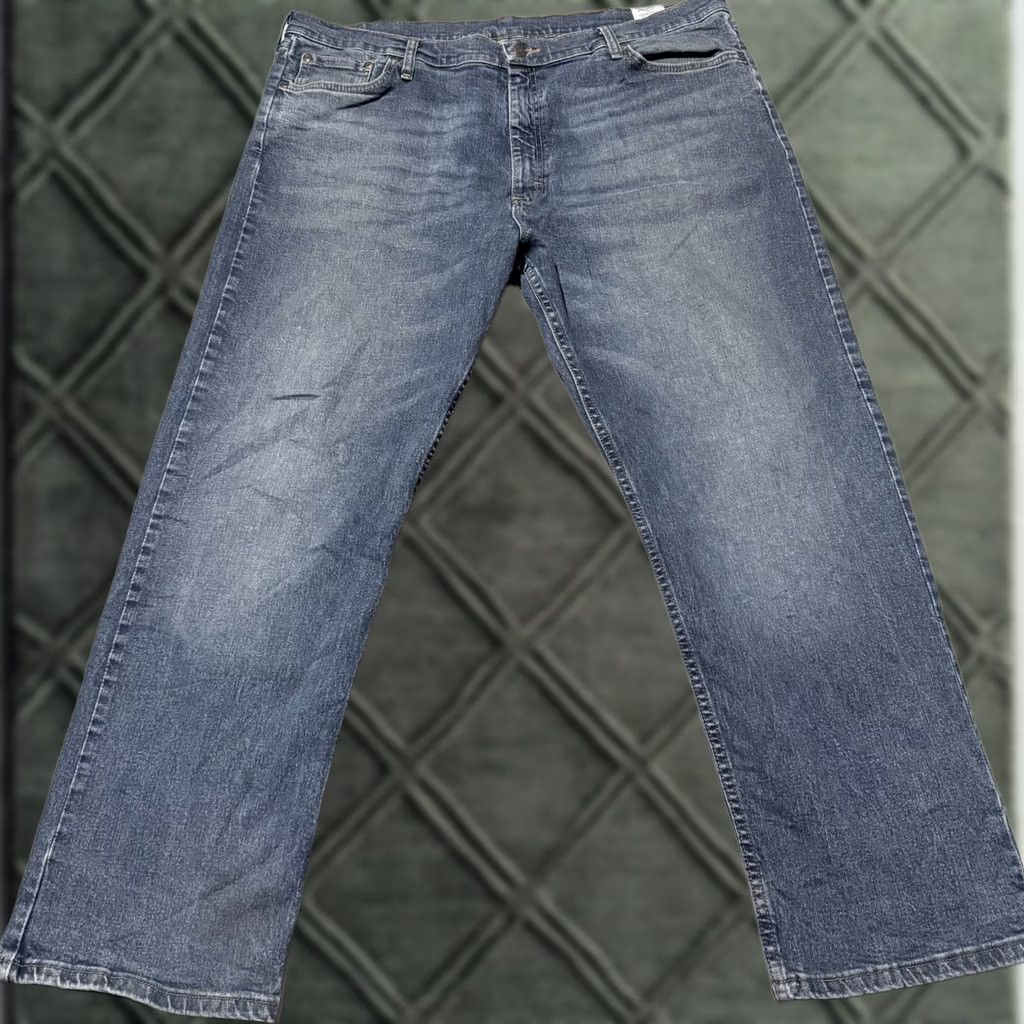 Wrangler Wrangler Jeans Blue Denim High-Rise Classic Straight Fit Zip Fly 42X29 Jeans Men 42 Blue Vintage Wrangler Jeans Mens 42X29 Size US 42 / EU 58 - 1 Thumbnail