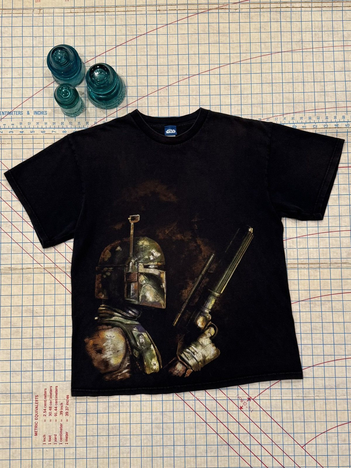 Star Wars Star Wars Bobafet Big Graphic Tee Black Size Large Mens Size US L / EU 52-54 / 3 - 1 Thumbnail