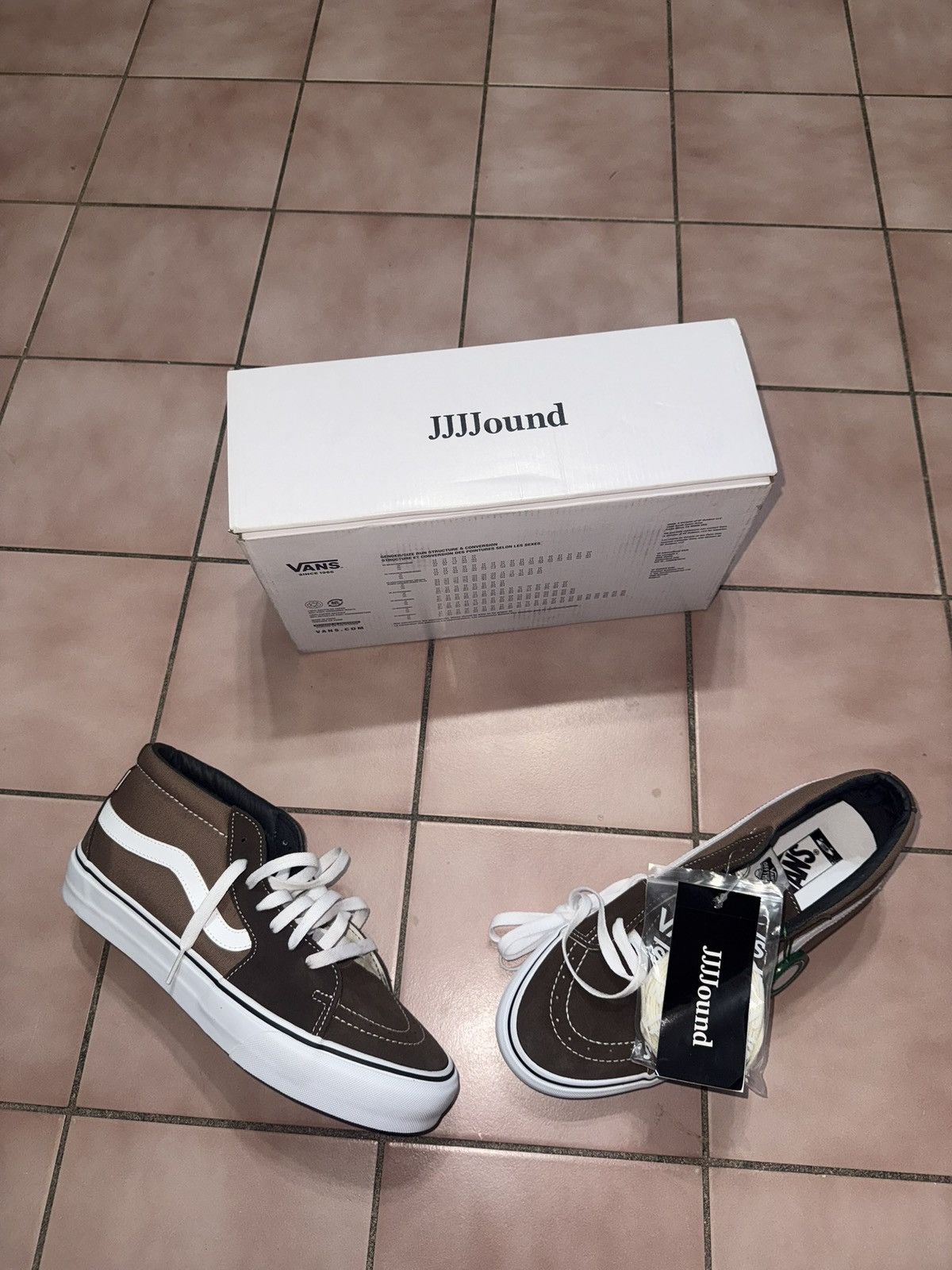 JJJJound × Vans Jjjound Vans Sk8-Mid Vault Lx size 9.5 Size US 9.5 / EU 42-43 - 1 Thumbnail
