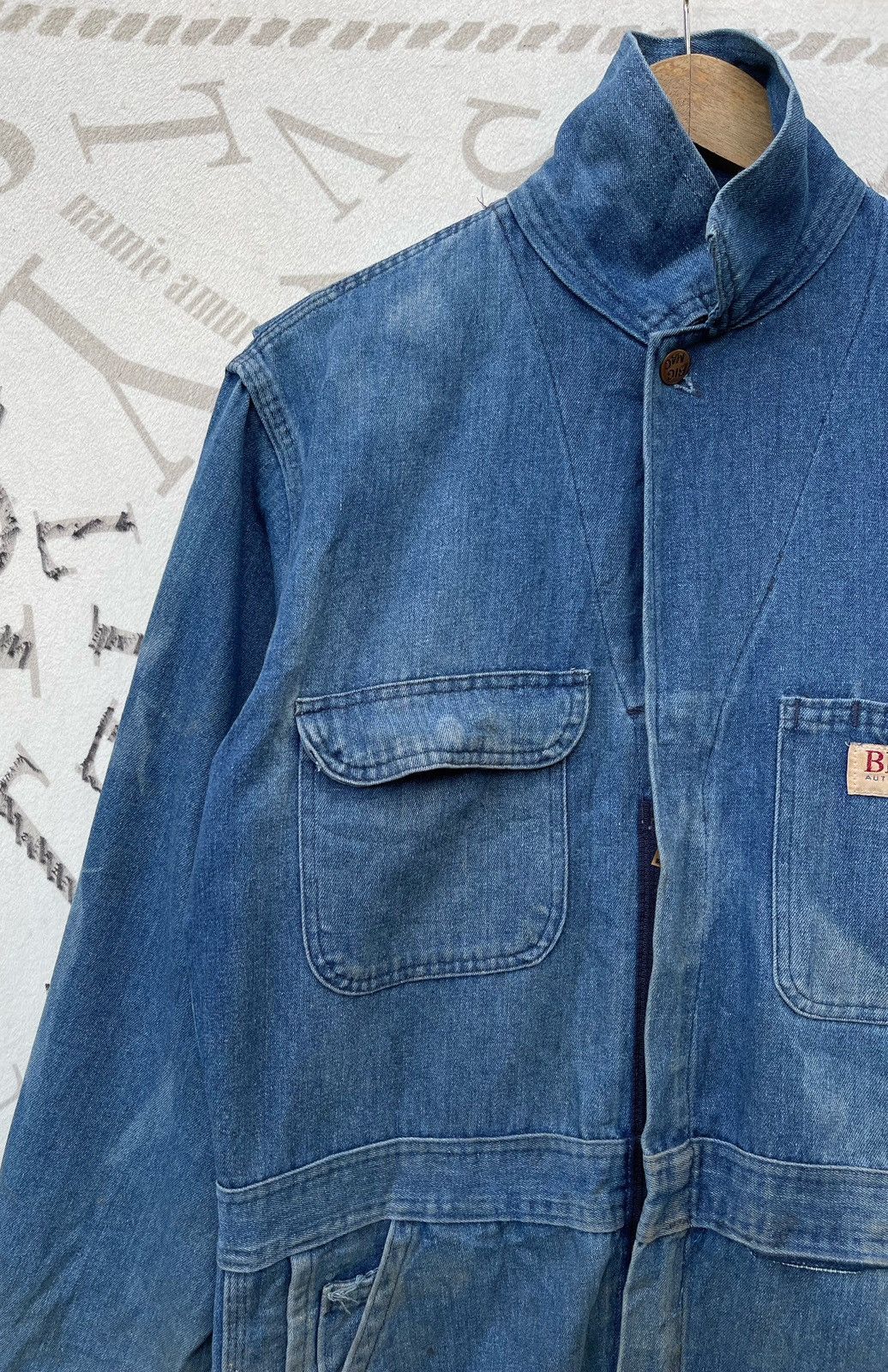 Big Mac × JCPenney × Vintage 🔥RARE🔥 Big Mac by JC Penny Denim Overall Made In Usa Size US L / EU 52-54 / 3 - 3 Thumbnail