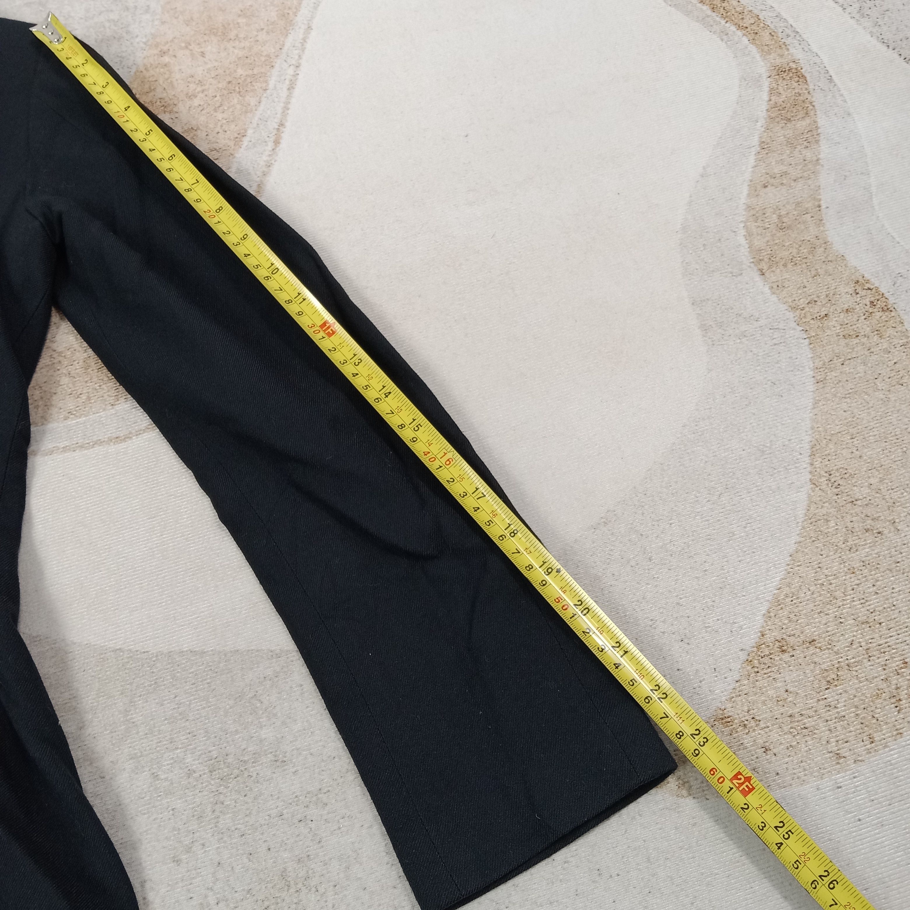 Yohji Yamamoto Yohji Yamamoto Noir Designer Blazer C268N27 Size XS / US 0-2 / IT 36-38 - 7 Thumbnail