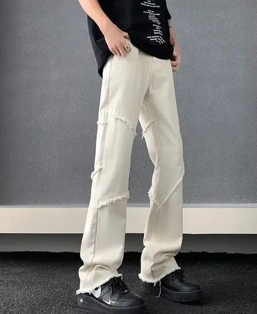 Japanese Brand Chihiro x Ayako Vibefringeslims Pant Size US 31 - 6 Thumbnail