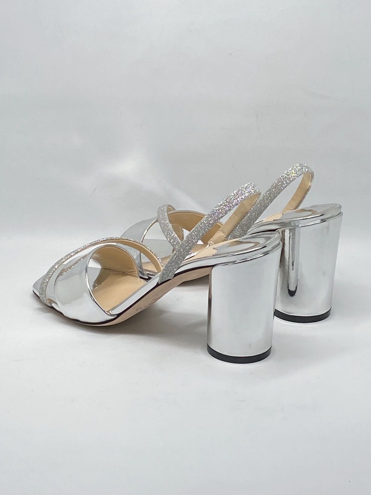 Jimmy Choo Jimmy Choo Metallic Leather Slingback Sandals size 36.5 Size US 6.5 / IT 36.5 - 9 Thumbnail