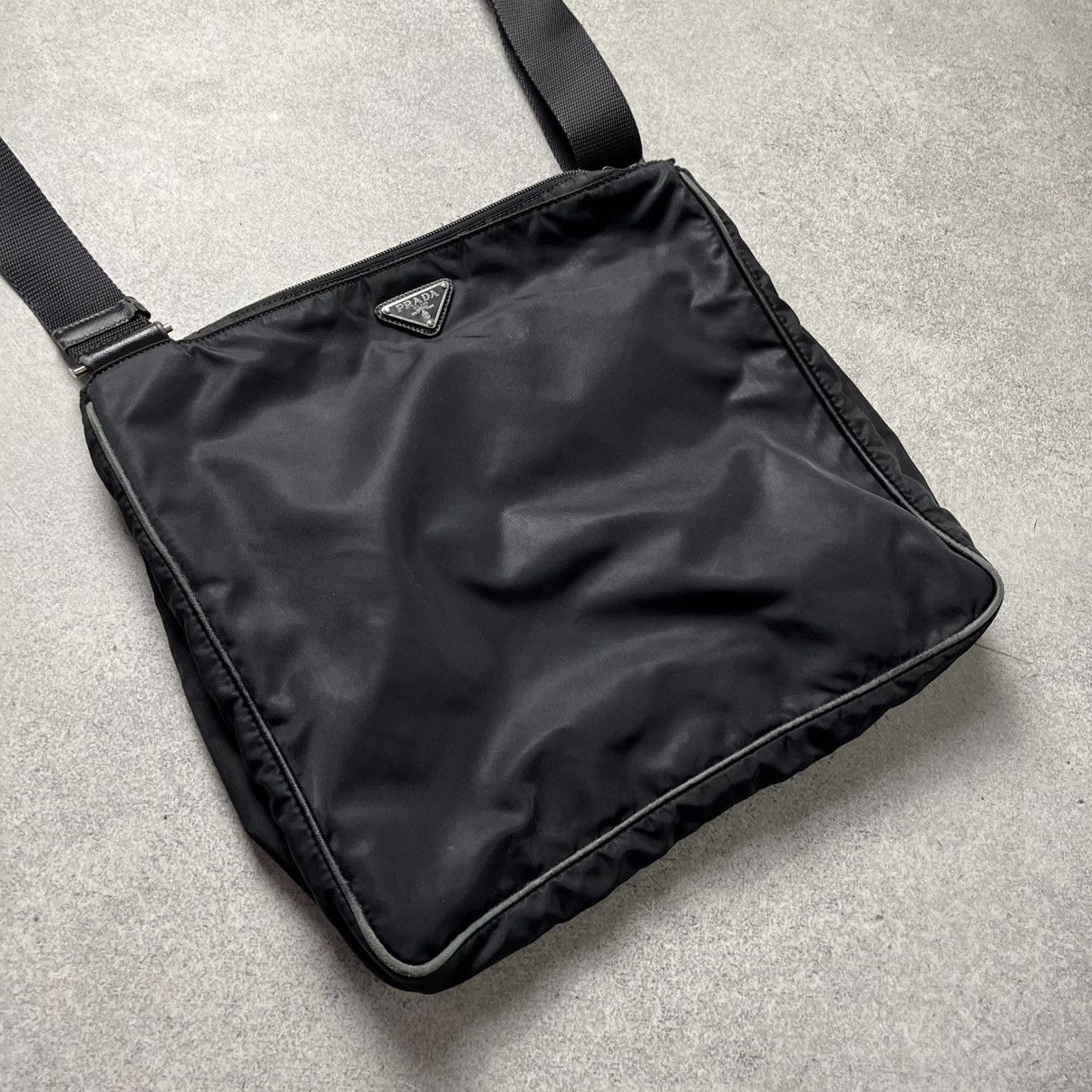 Prada Prada Nylon Bag Black Rare Size ONE SIZE - 2 Thumbnail
