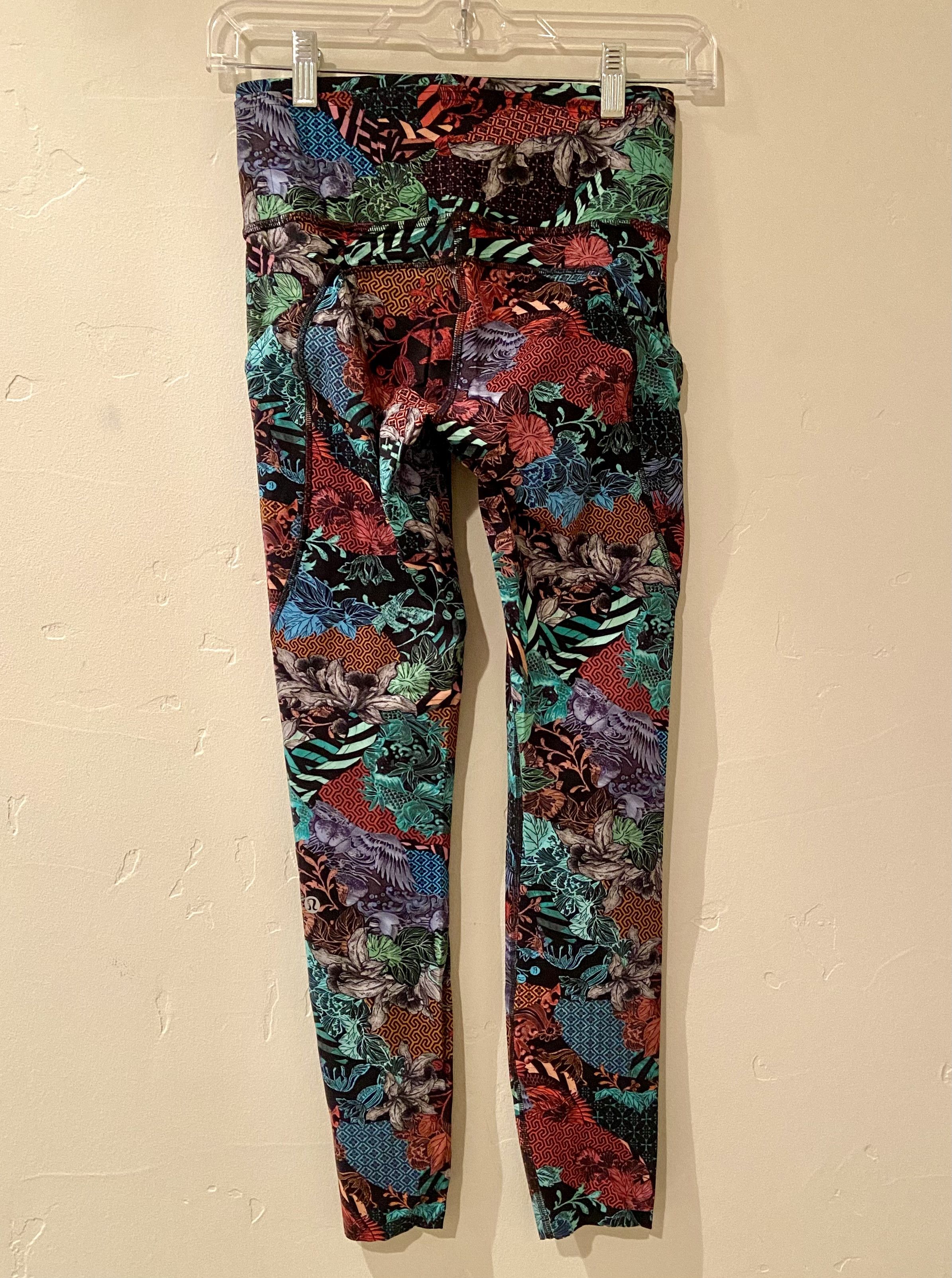 Lululemon 🆕 Lululemon Fast & Frees - Zen Clash Multi - Size 4 - 25" Size 27" / US 4 / IT 40 - 2 Thumbnail