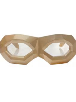 Linda Farrow × Walter Van Beirendonck Walter Van Beirendonck SS2011 Copper Gold Diamond Sunglasses Size ONE SIZE - 3 Thumbnail