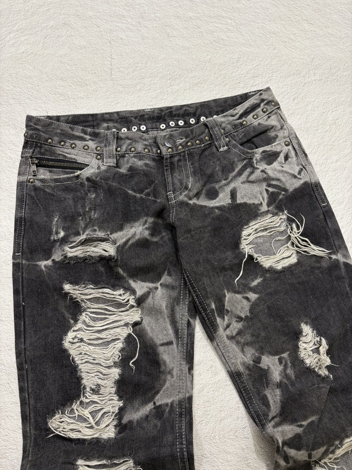 Hysteric Glamour 2000s Japanese studet smoke wash denim y2k style Size US 32 / EU 48 - 5 Thumbnail