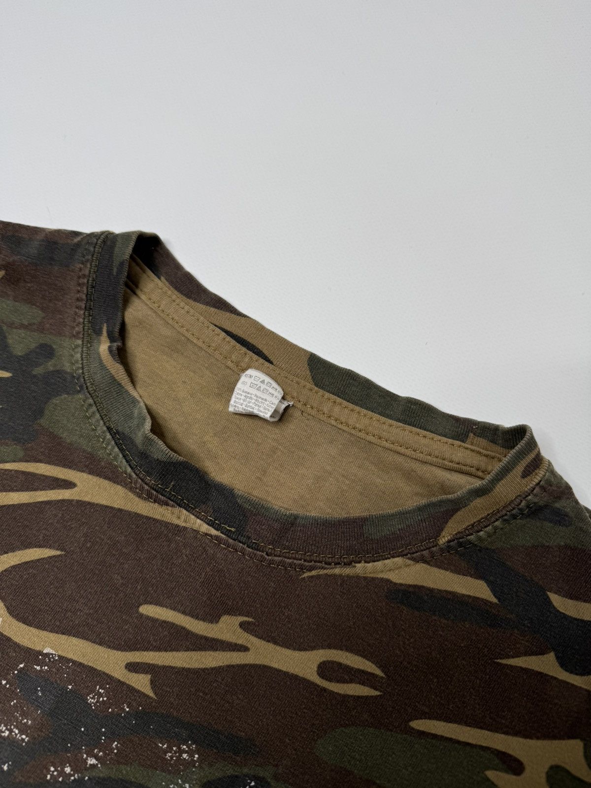 Vintage Vintage avant garde archive camo tee if6was9 lgb drip y2k 00 Size US M / EU 48-50 / 2 - 3 Thumbnail