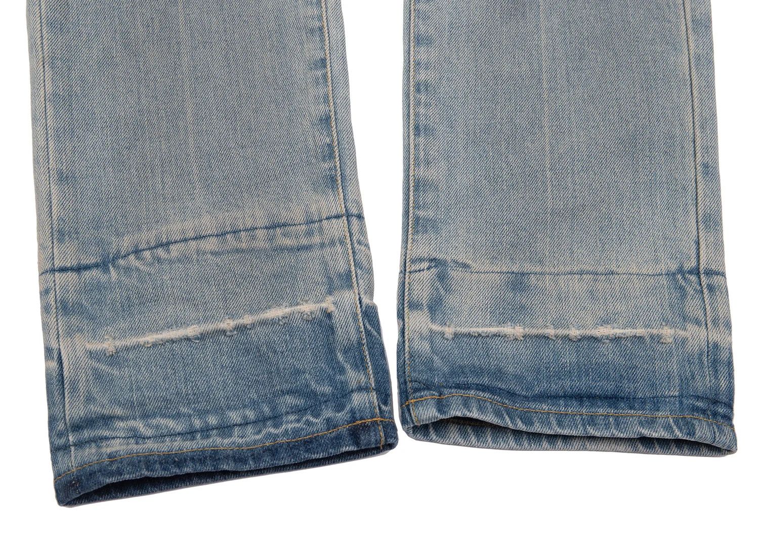 Maison Margiela Bleached Denim Pants in Indigo Light, Size 31 Size US 31 - 8 Thumbnail