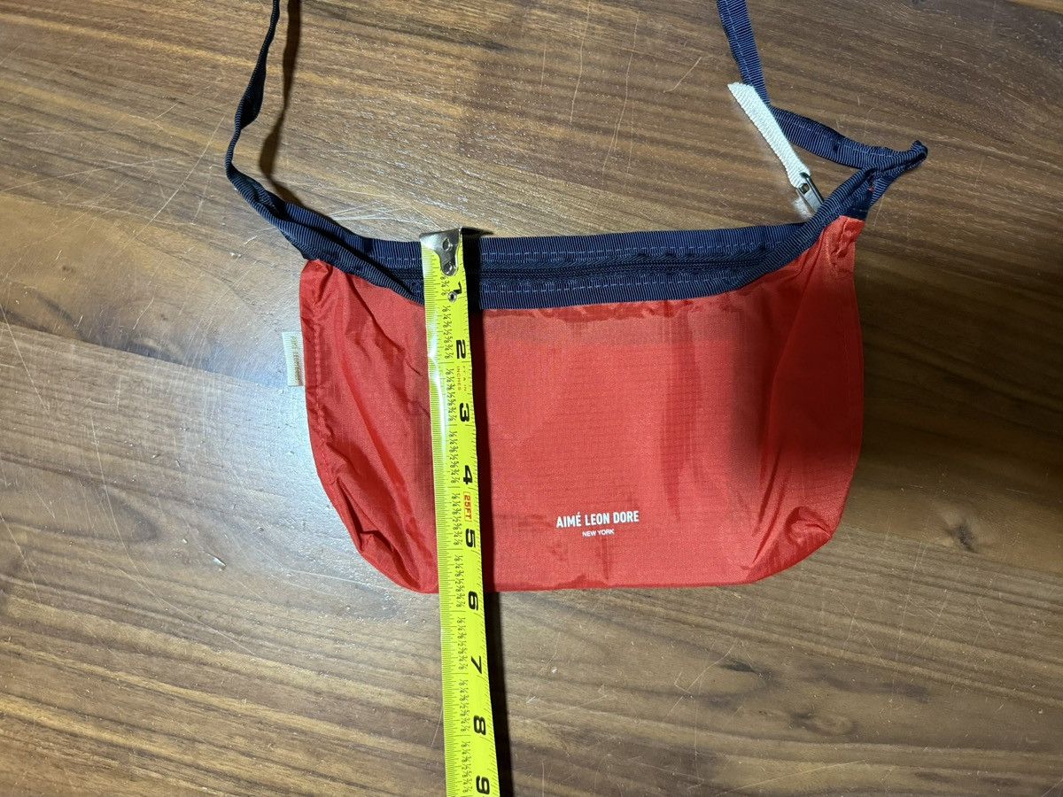 Aime Leon Dore A Aime Leon Dore ALD Red Nylon Sling Crossbody Pouch Bag Size ONE SIZE - 3 Thumbnail