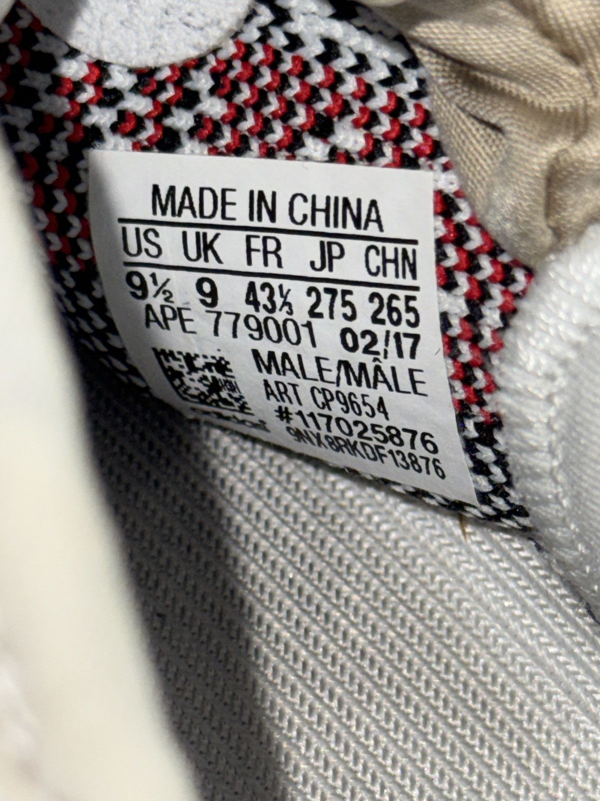 Yeezy ADIDAS YEEZY BOOST 350 V2 ZEBRA SNEAKERS Size US 9.5 / EU 42-43 - 8 Thumbnail
