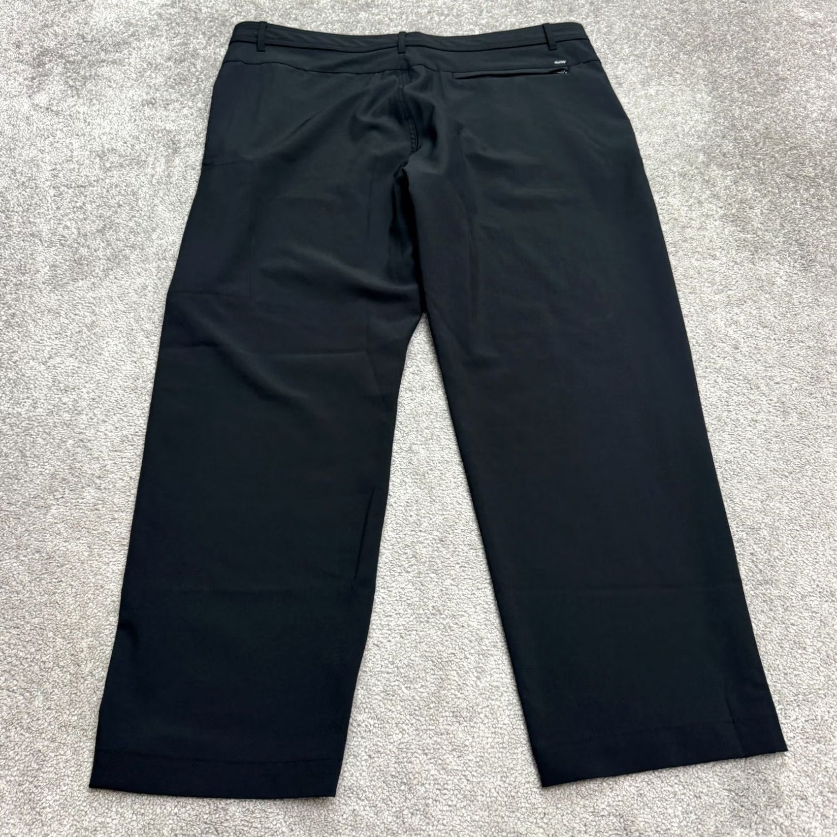 Hurley Hurley Performance Tech Golf Chino Pants Mens 40x30 Black Stretch Straight Leg Size US 40 / EU 56 - 2 Thumbnail