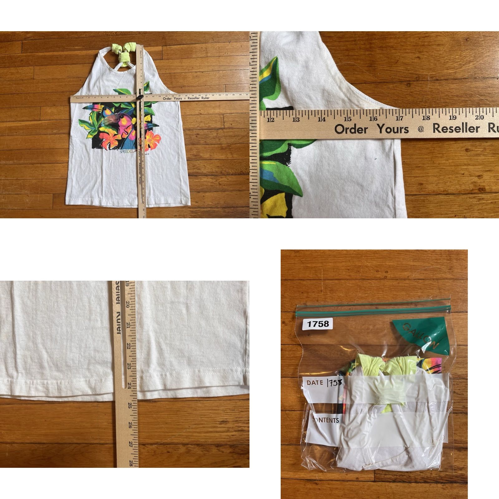 Speedo VINTAGE Speedo Tank Top Women’s Small White 90s Size S / US 4 / IT 40 - 8 Thumbnail