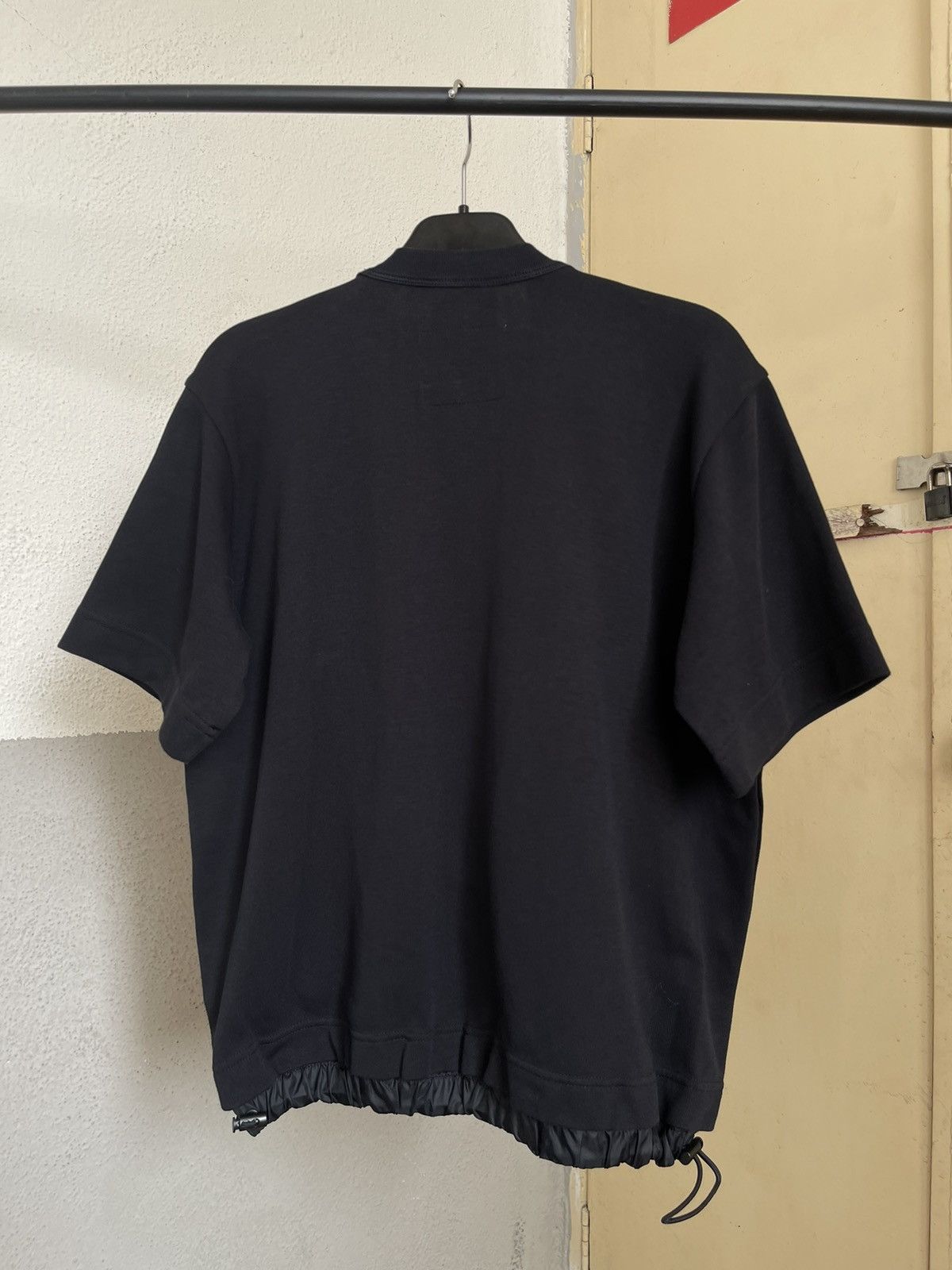 Nike × Sacai Nike Sacai Short Sleeve Black T Shirt Boxy Adjustable Hem Size US XS / EU 42 / 0 - 2 Thumbnail