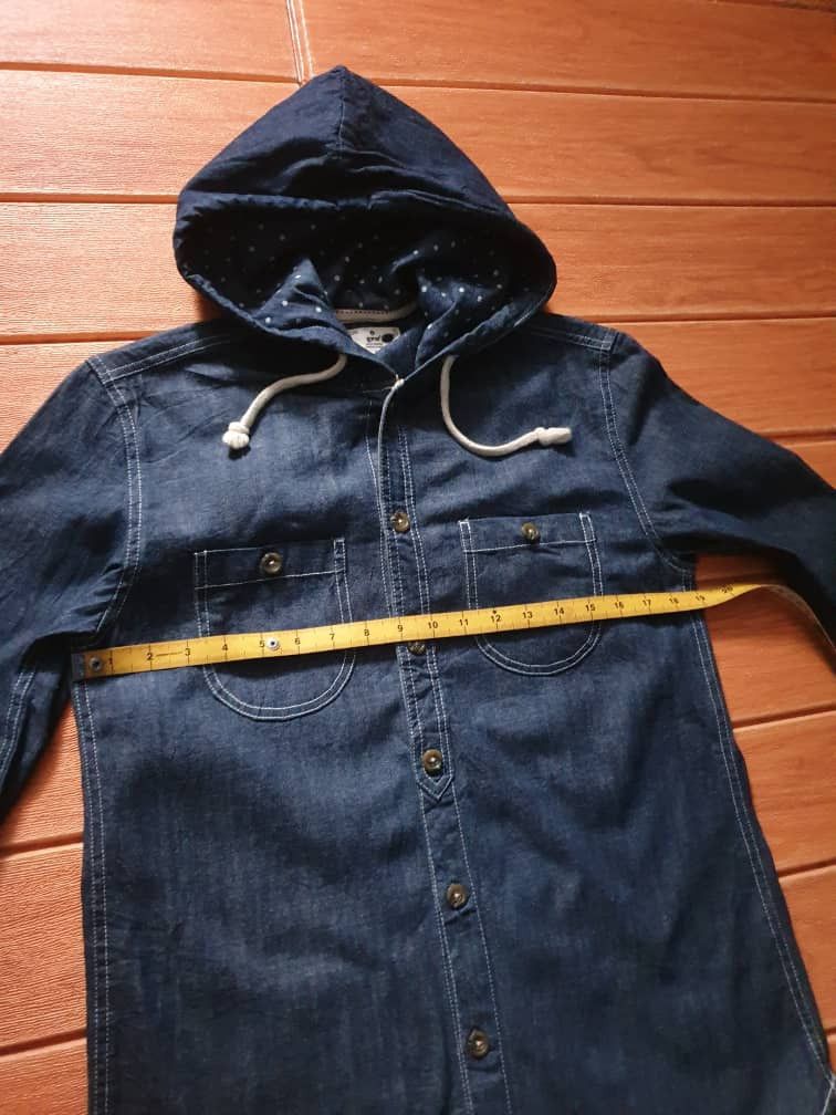 GRN × Japanese Brand Grn Japanese brand blue colour hoodie shirt Size US M / EU 48-50 / 2 - 2 Thumbnail