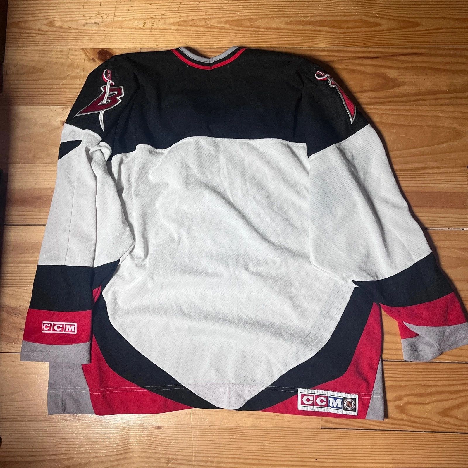 Ccm Buffalo Sabres CCM Goathead Jersey 90s XL Size US XL / EU 56 / 4 - 6 Thumbnail