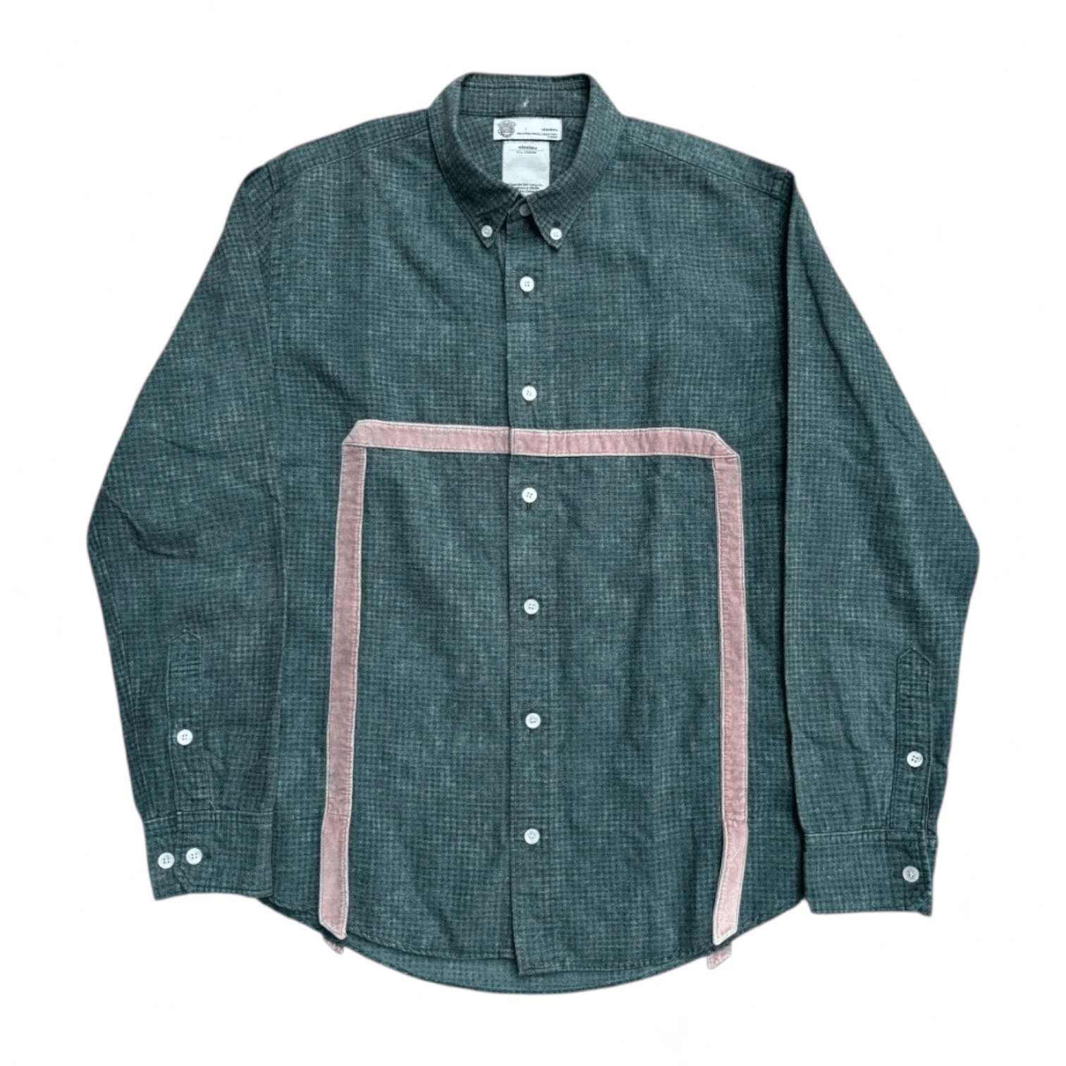 Visvim Visvim 5 Nation Giza Long Shirt Size US S / EU 44-46 / 1 - 1 Thumbnail