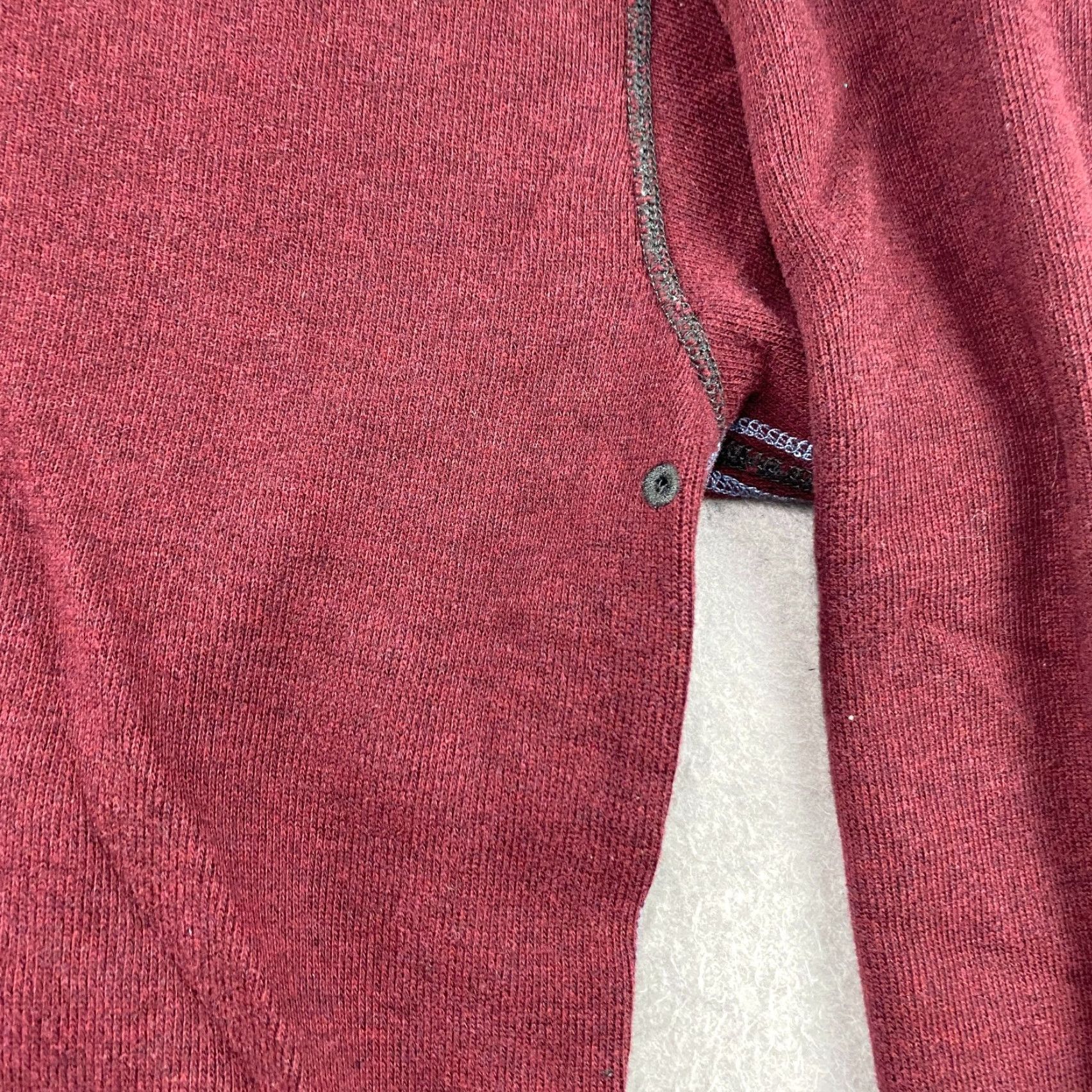 Tommy Bahama Tommy Bahama Reversible Sweater Mens Large L Maroon Gray 1/4 Zip Long Sleeve Size US L / EU 52-54 / 3 - 5 Thumbnail