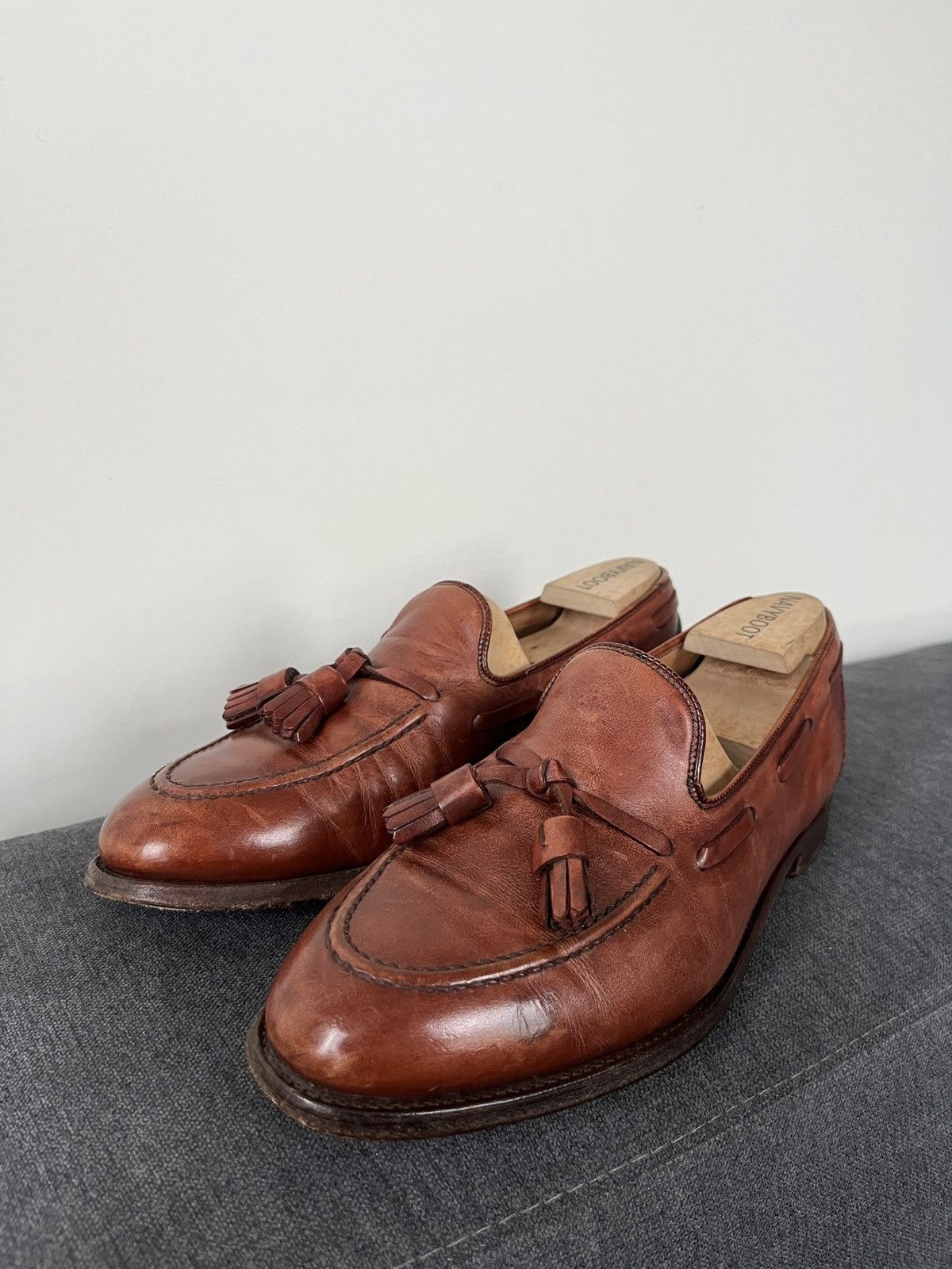 Cheaney Cheaney Boston Brown Made in England Loafers sz UK8 Size US 9 / EU 42 - 16 Thumbnail