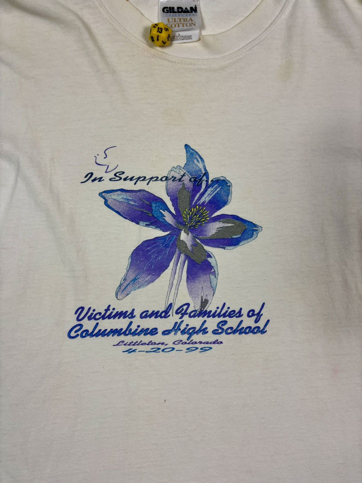 Vintage 2000s “In Support of Victims of Columbine Memorial Large Size US XL / EU 56 / 4 - 7 Thumbnail