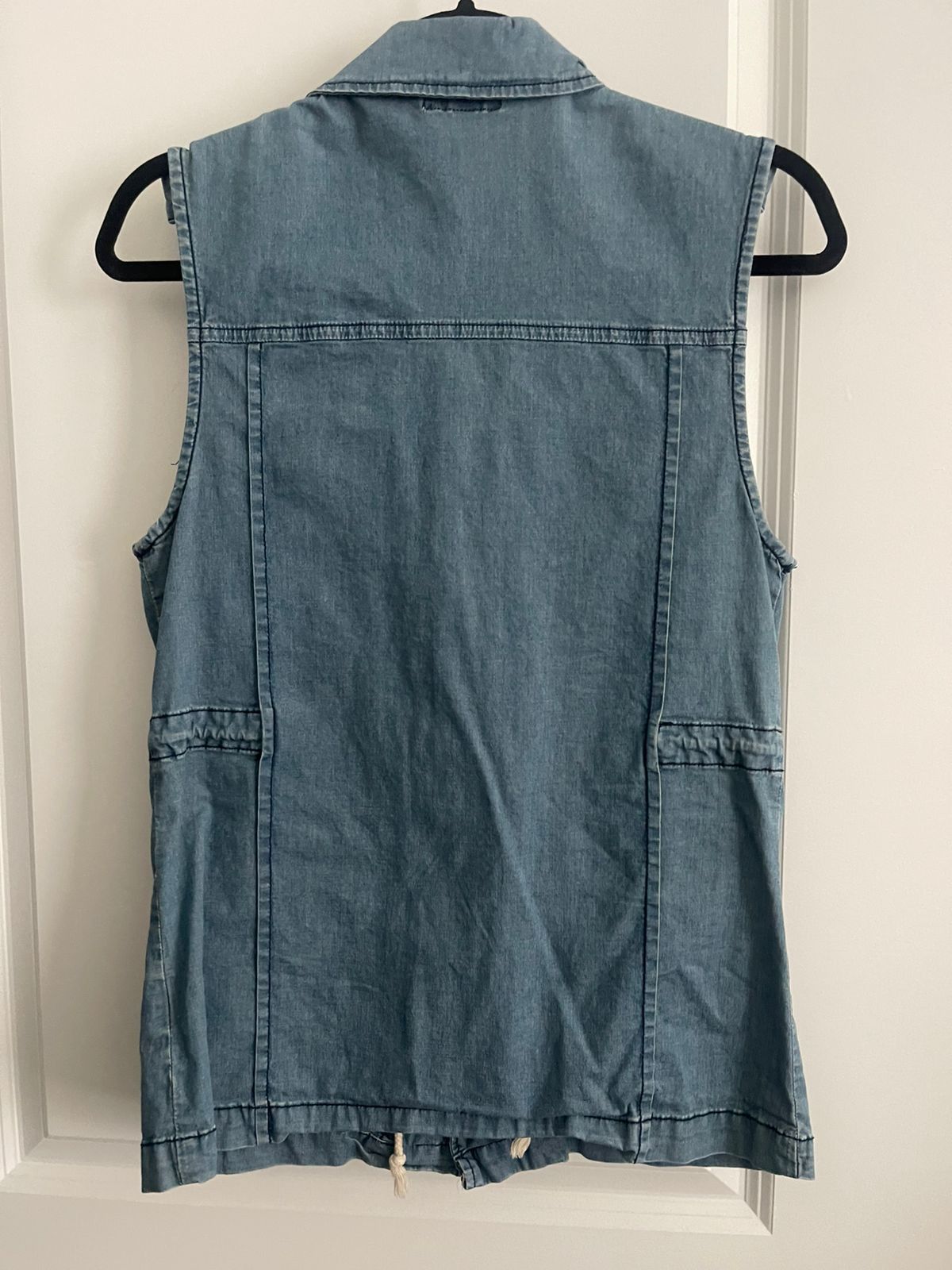 Other Unique Denim Vest Size M / US 6-8 / IT 42-44 - 3 Thumbnail