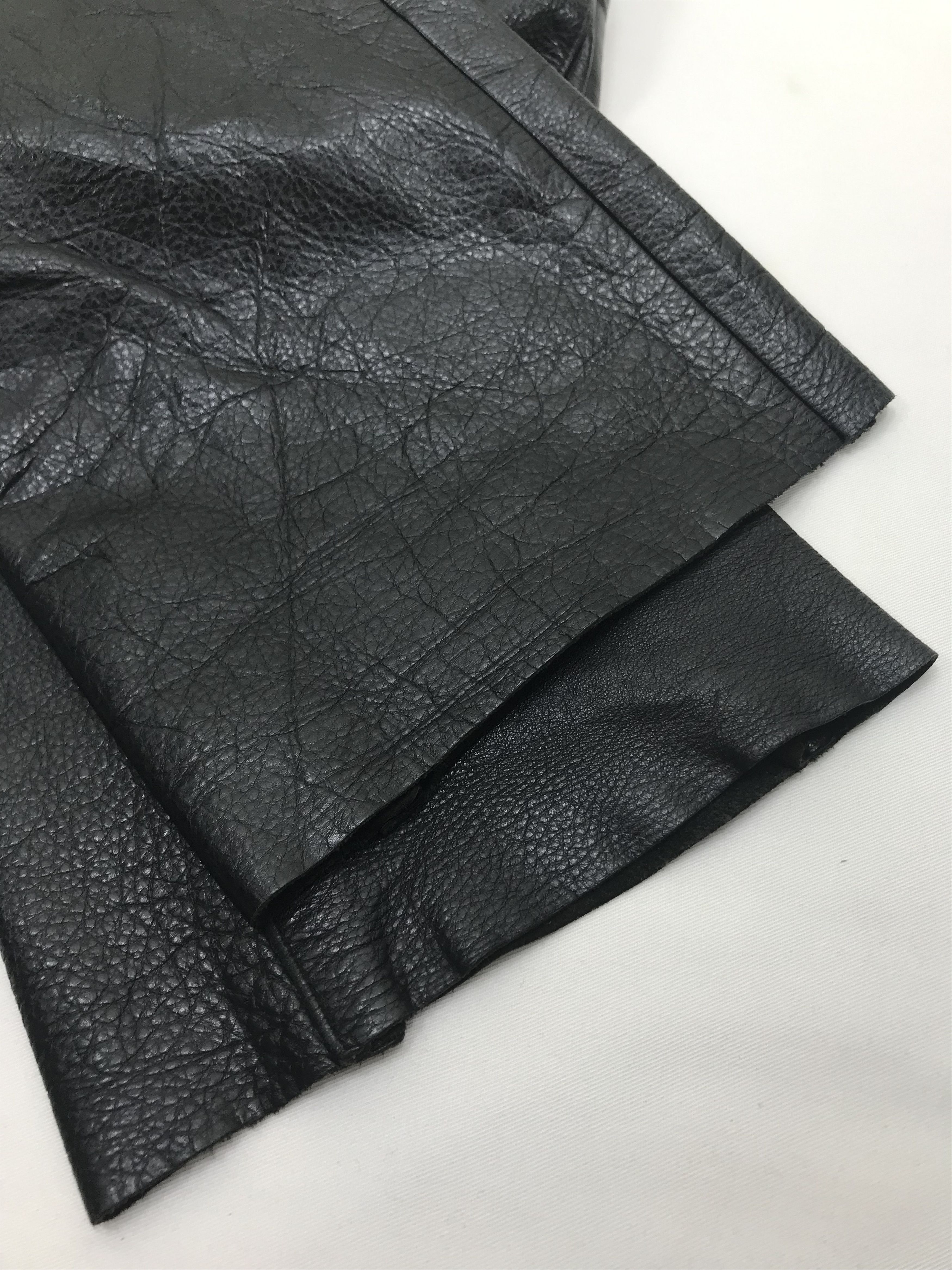 Theory Vintage Theory Black Leather Pants Size 26" / US 2 / IT 38 - 14 Thumbnail