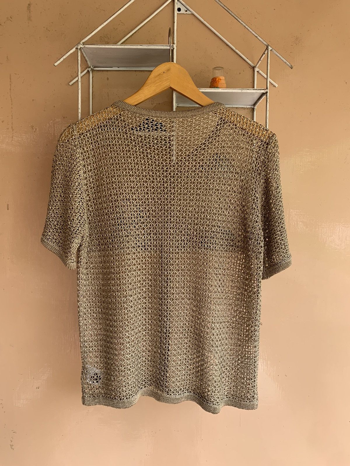 Issey Miyake × Japanese Brand 💸BINDINGOFFER💸Fishnet Japanese meshtop lgb ifsixwasnine Size US S / EU 44-46 / 1 - 2 Thumbnail