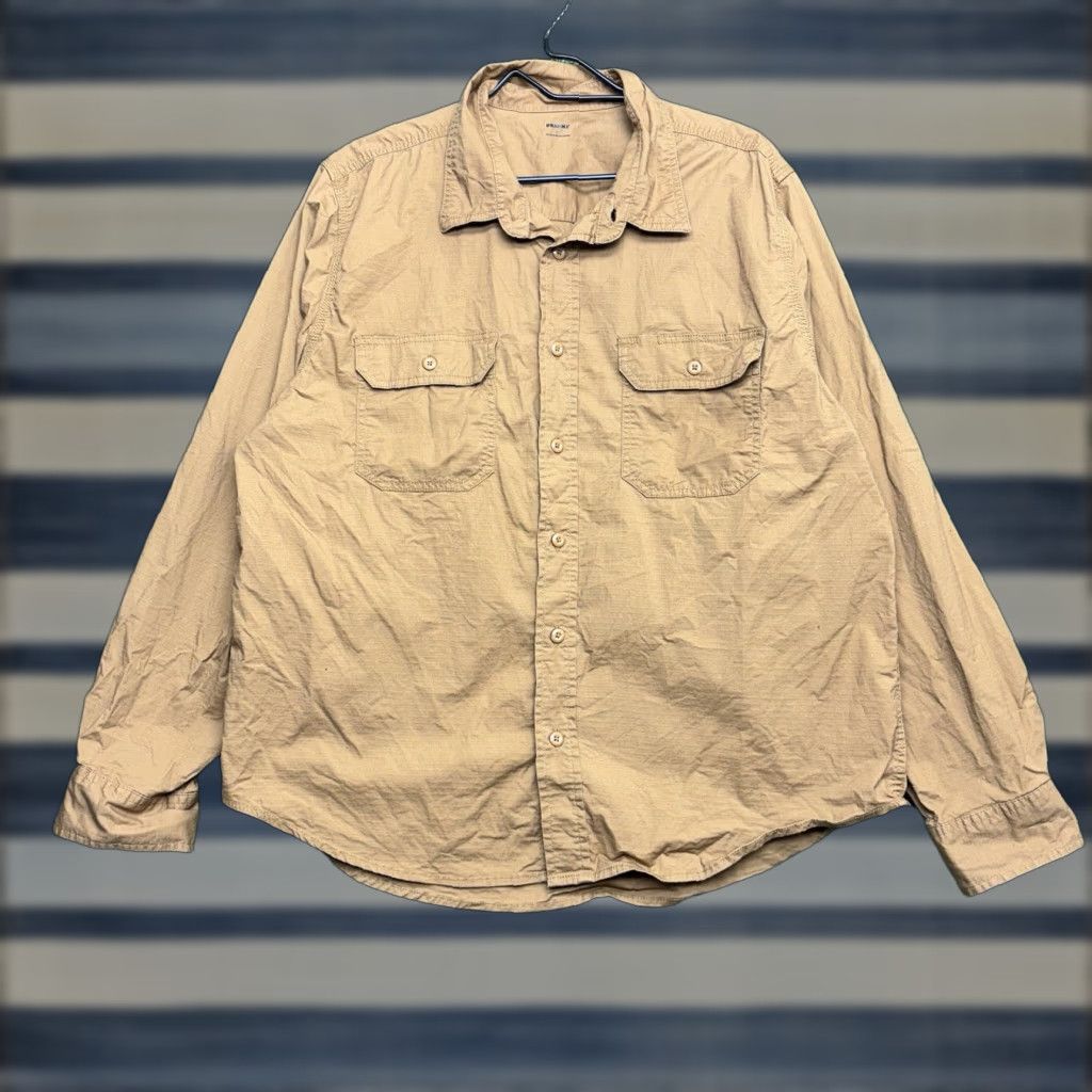 Vintage Brahma Shirt Mens L Long Sleeve Button-Up Workwear Chest Pockets Two Pockets Button-Up Brahma Workwear Shirt Mens L Brown Size US L / EU 52-54 / 3 - 1 Thumbnail