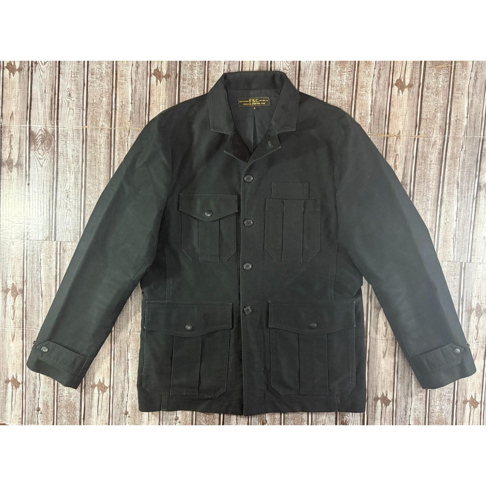 Freemans Sporting Club Freemans sporting club FSC NYC chore coat size s color black Size US S / EU 44-46 / 1 - 1 Thumbnail