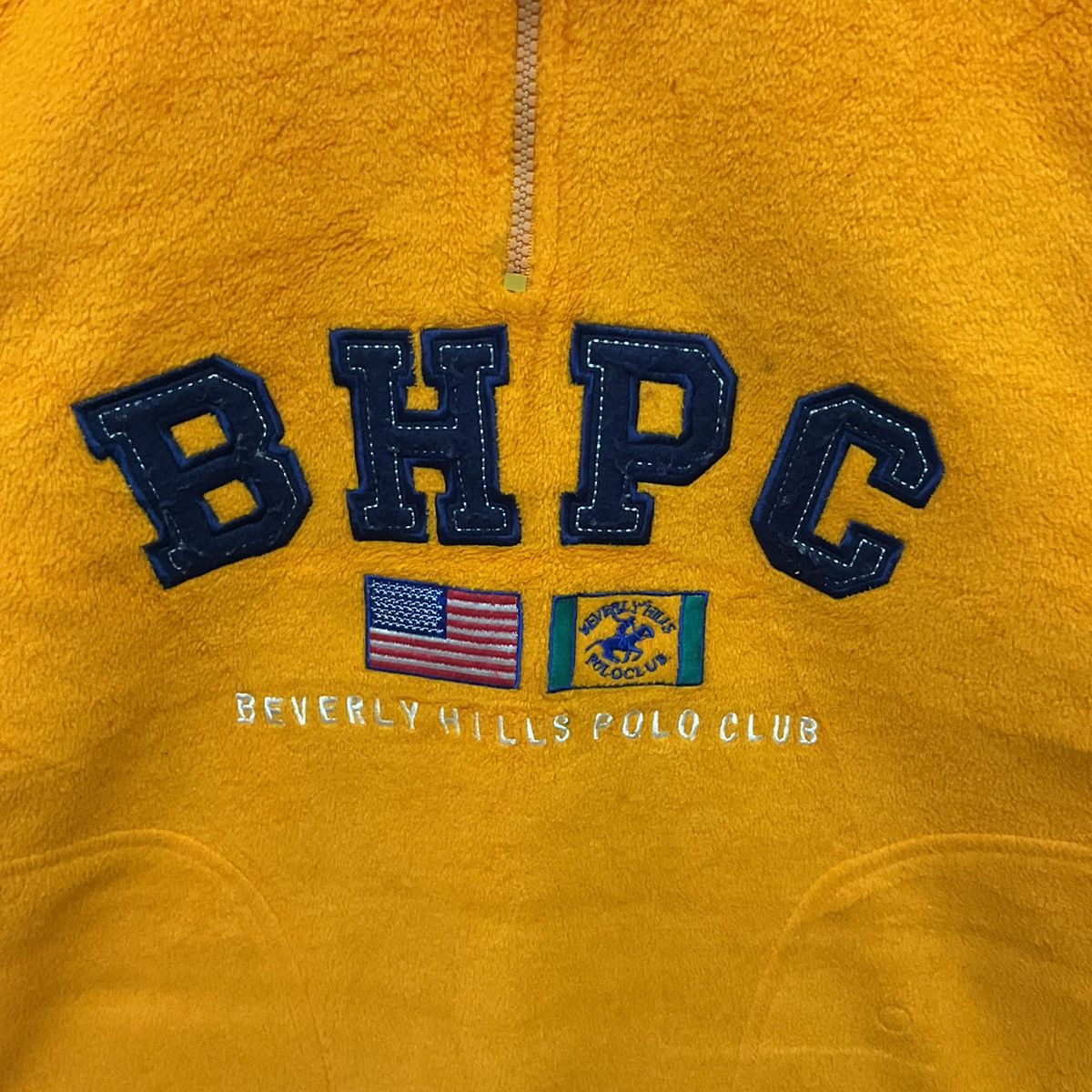 Polo Ralph Lauren × U.S. Polo Assn. × Vintage Beverly hills polo club fleece sweatshirt Size US M / EU 48-50 / 2 - 2 Thumbnail