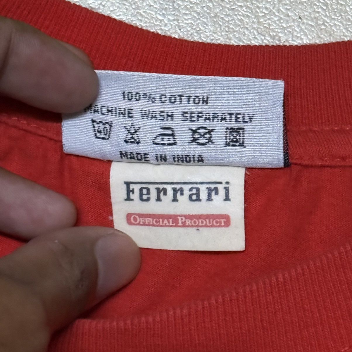 Ferrari Ferrari Gear Small Logo T Shirt Size US M / EU 48-50 / 2 - 7 Thumbnail