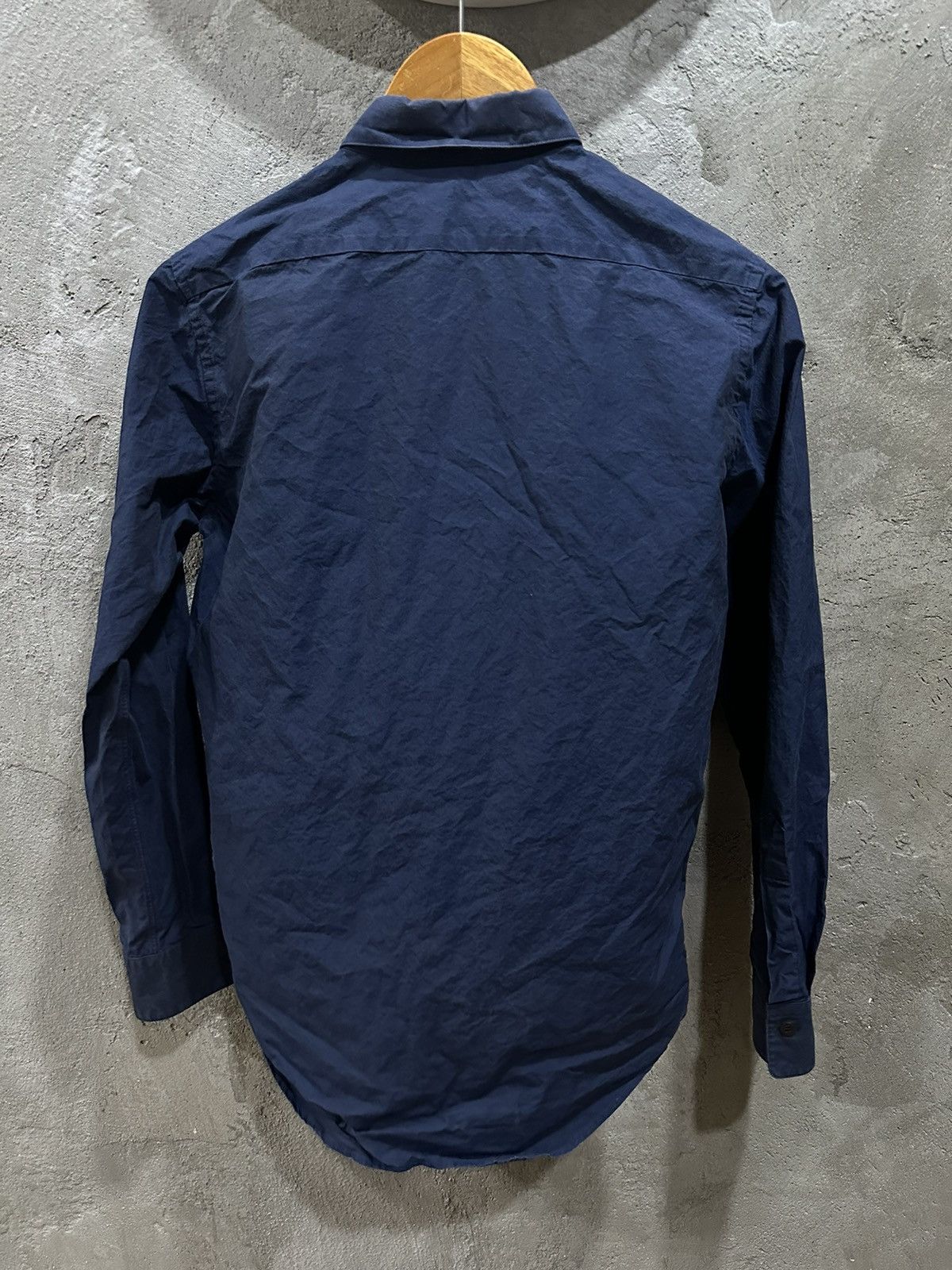 N.Hoolywood N.Hoolywood x Mister Hollywood Heavy Cotton Blue Shirt Size US S / EU 44-46 / 1 - 2 Thumbnail