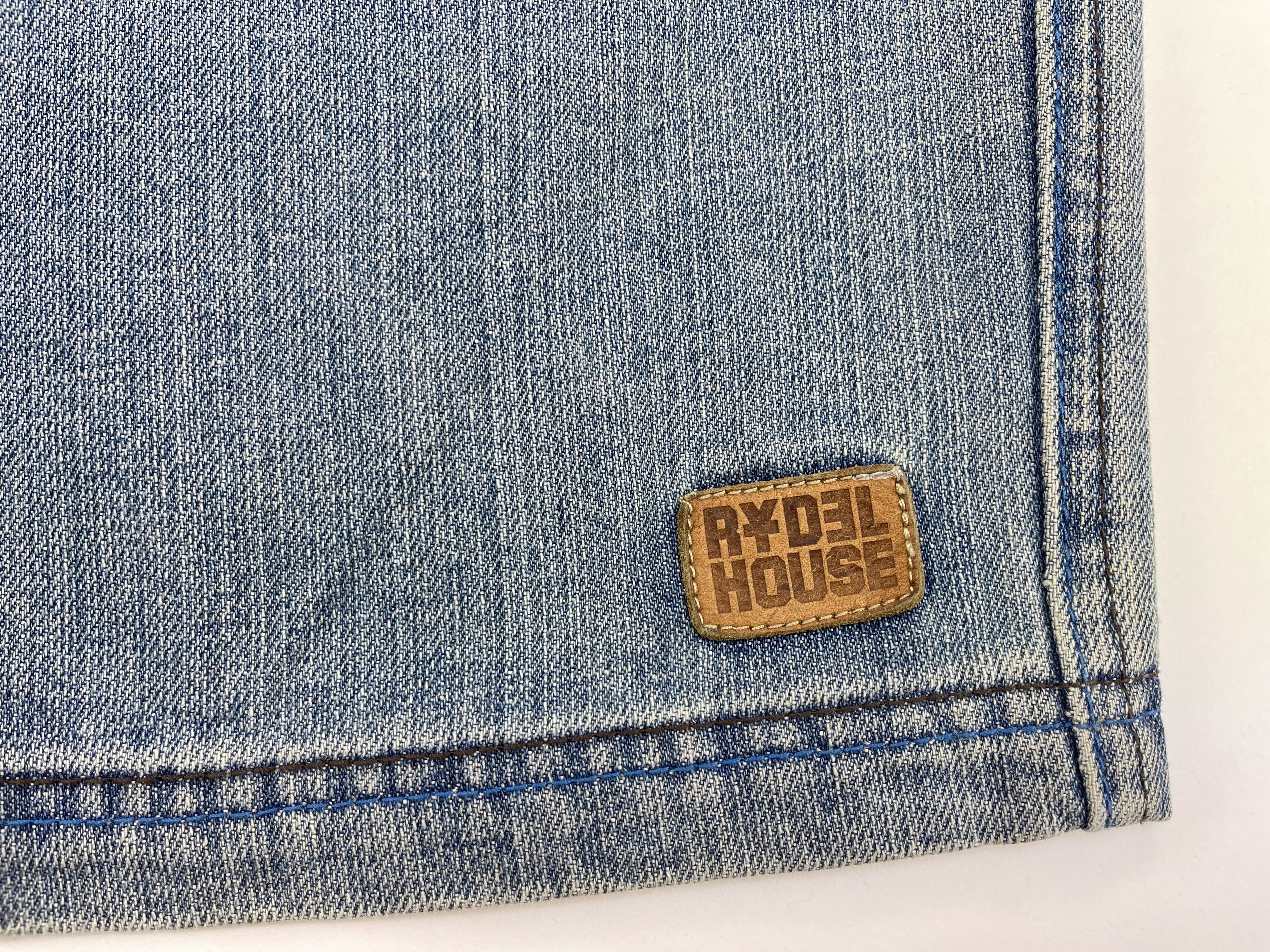Vintage Rydel House shorts, vintage jeans 90s hip hop 1990s baggy 26 Size US 26 / EU 42 - 10 Thumbnail