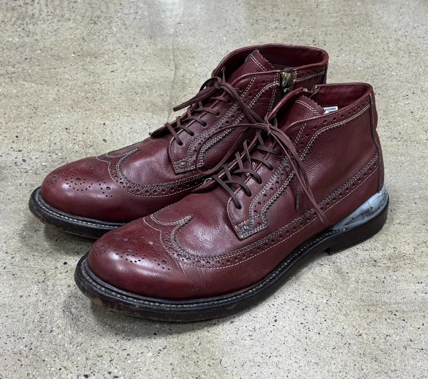 Visvim Visvim Patrician Mid W.T. Folk hi-top sneakers Size US 12 / EU 45 - 3 Thumbnail