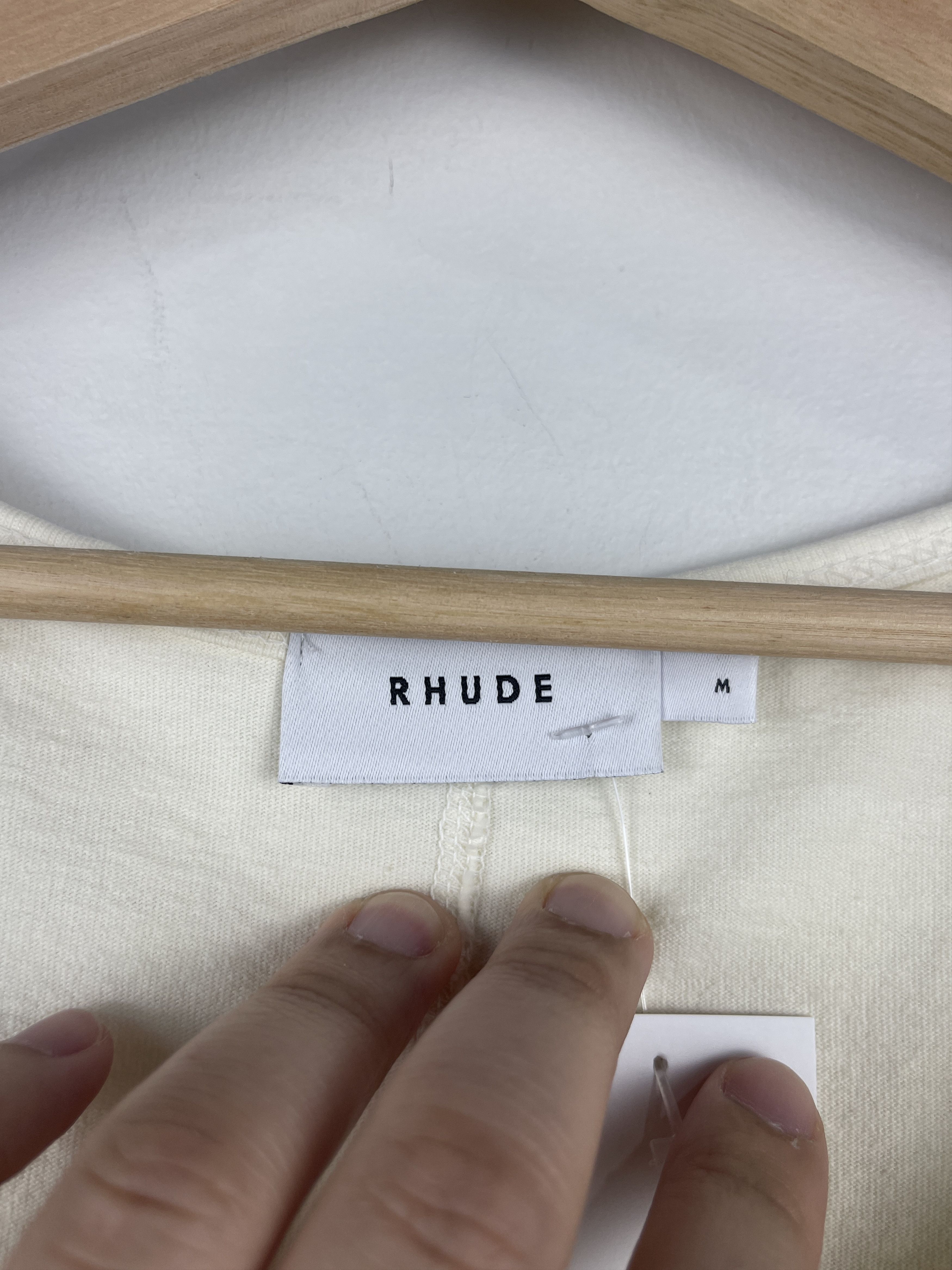 Rhude Rhude White Tank Top Size US M / EU 48-50 / 2 - 6 Thumbnail