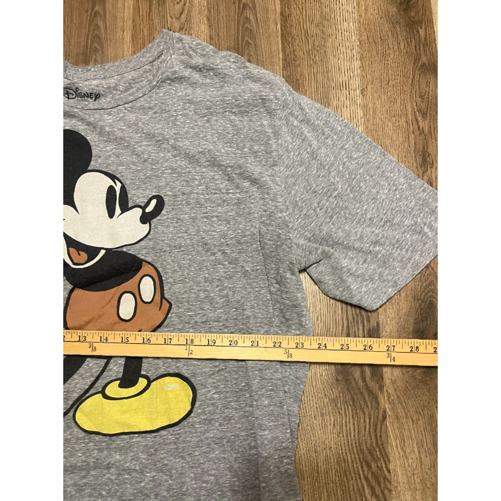 Disney Disney Shirt Men's 3XL Gray Mickey Mouse Short Sleeve Crew Neck T-Shirt Size US XXL / EU 58 / 5 - 6 Thumbnail