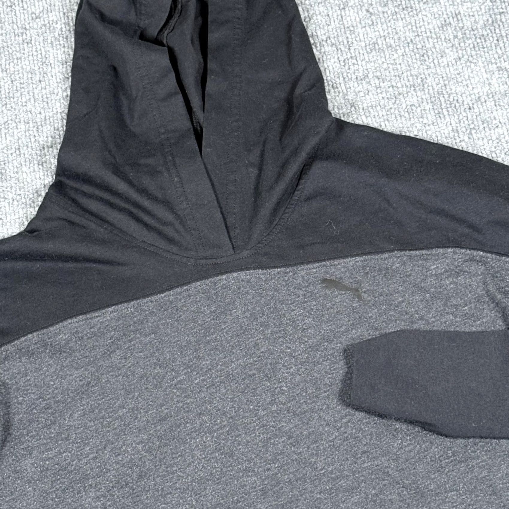 Puma PUMA Shirt Womens M Gray Hoodie Pullover Long Sleeve Athletic Lightweight Casual Size M / US 6-8 / IT 42-44 - 2 Thumbnail
