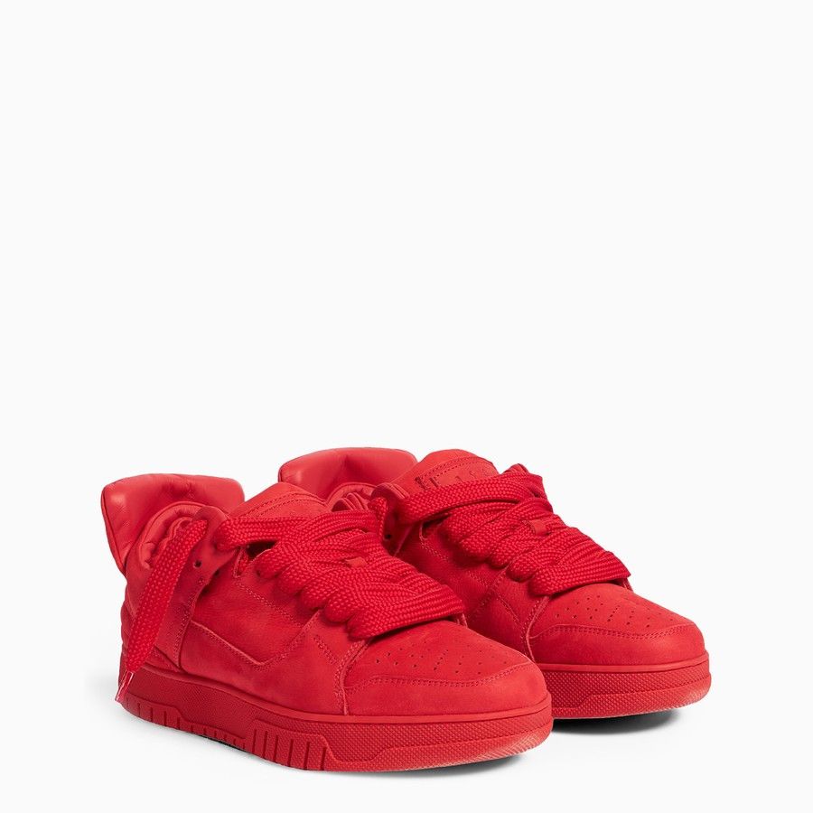 1989 STUDIO o1d2blof1124 Low-Top Sneakers in Red Size US 8 / EU 41 - 2 Thumbnail