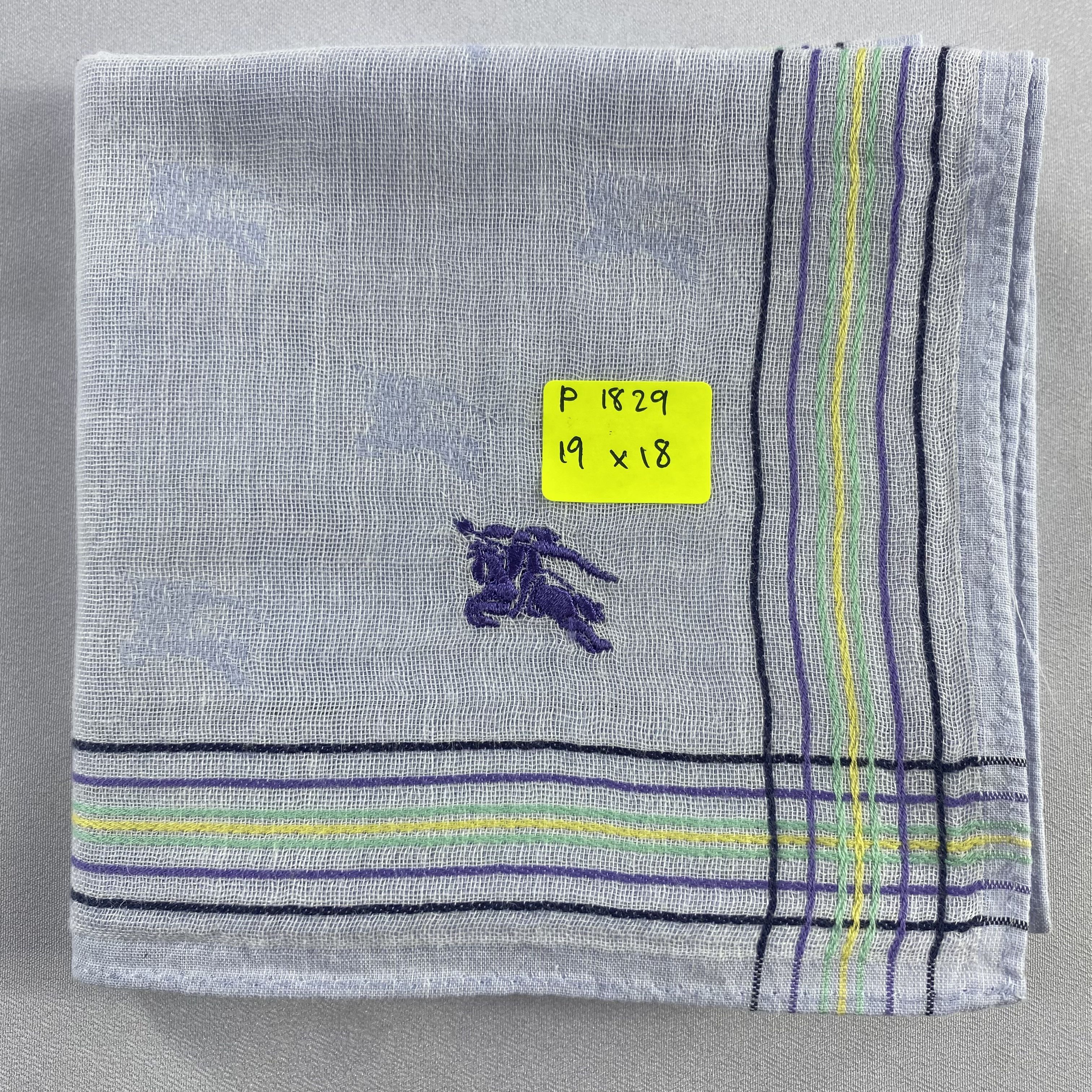 Burberry × Vintage Burberry Handkerchief / Neckerchief / Bandana-P1829 Size ONE SIZE - 5 Thumbnail