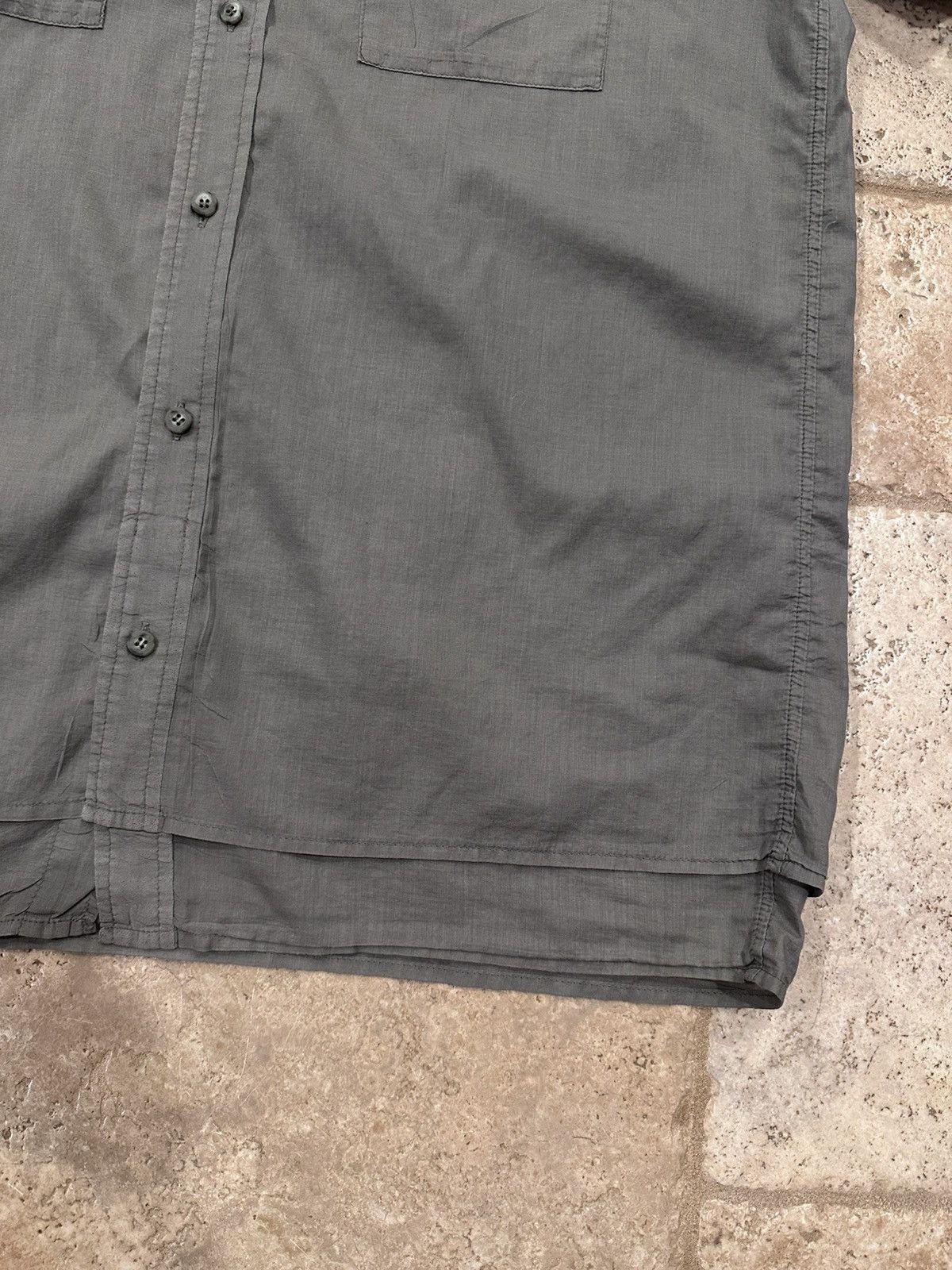 John Elliott John Elliott Military Olive Green Cargo Tech Button Up Shirt Size US L / EU 52-54 / 3 - 2 Thumbnail