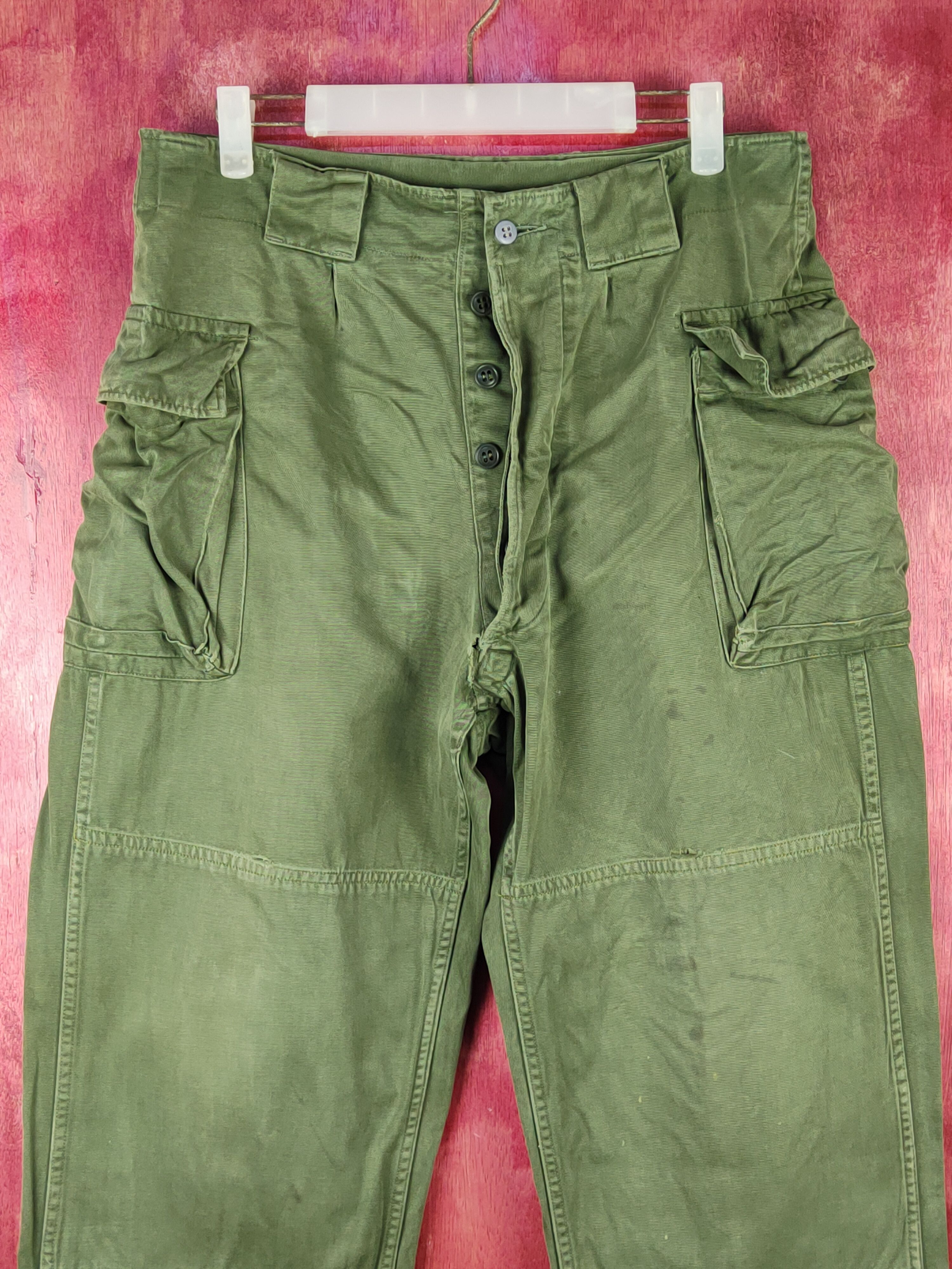 Japanese Brand × Vintage Japan military Green double knee Tactical