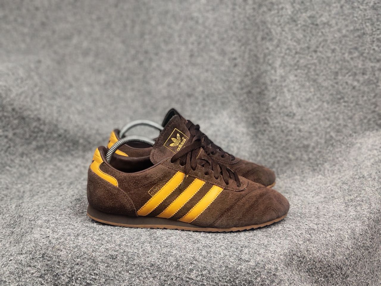 Adidas Adidas Vintage Y2K Style brown Yellow trendy suede sneakers Size US 8.5 / EU 41-42 - 5 Thumbnail