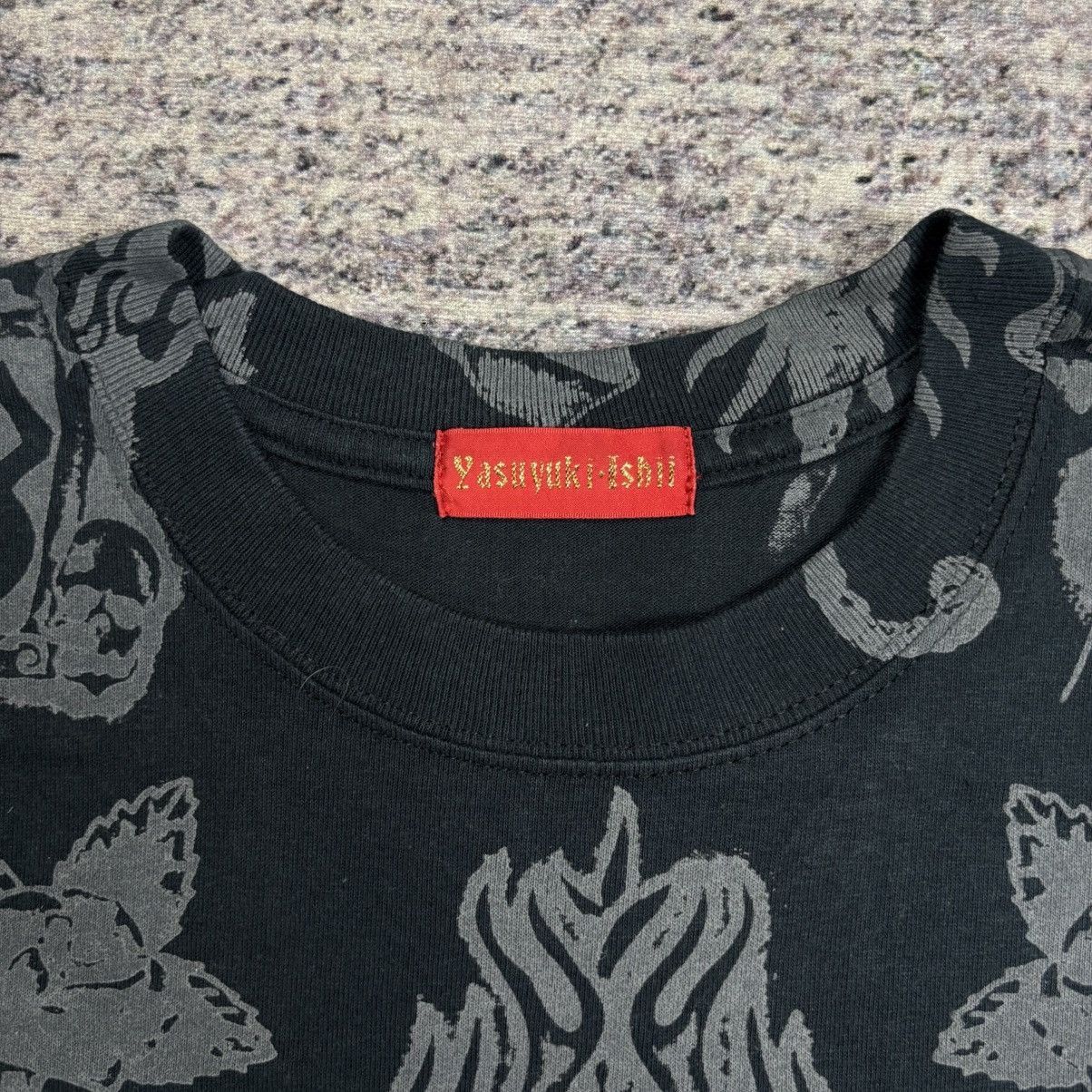 Yasuyuki Ishii Archive Yasuyuki Ishii - Rabbit Fighter Velour Print Tee Size US M / EU 48-50 / 2 - 8 Thumbnail