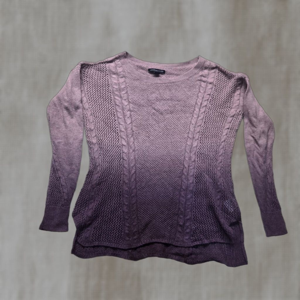 American Eagle Outfitters American Eagle Purple Fade Lightweight Sweater Long Sleeve Adult XS Womens Size XS / US 0-2 / IT 36-38 - 1 Thumbnail