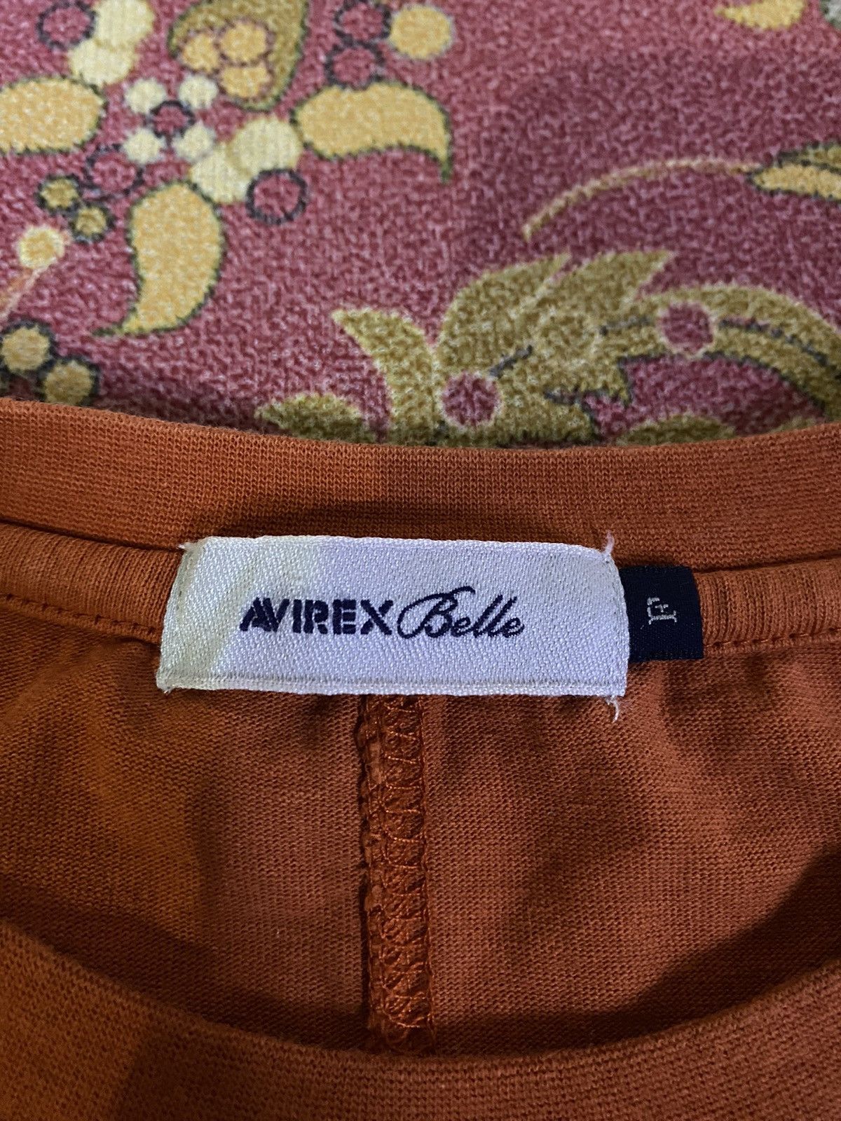 Avirex × Japanese Brand × Vintage Vintage AVIREX Belle Zipper Design Style T-Shirt Size US L / EU 52-54 / 3 - 9 Thumbnail
